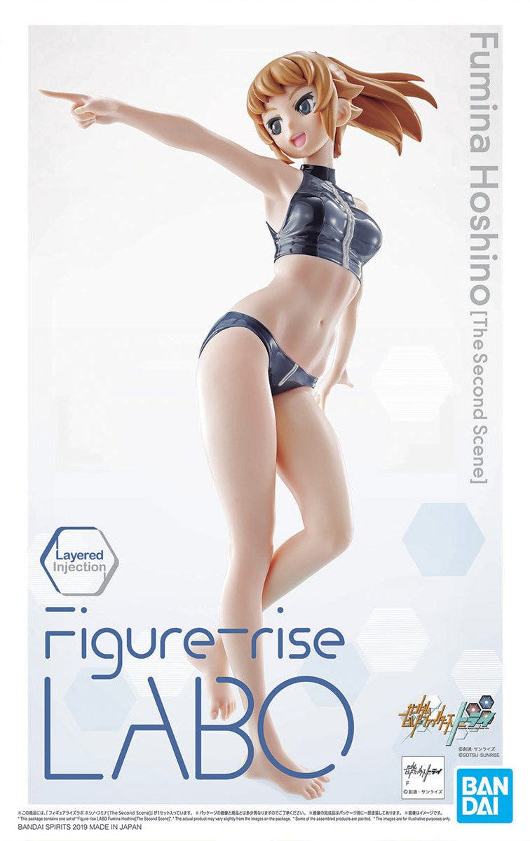 Figure Rise Labo Fumina Hoshino The Second Scene Model Kit - Anime Action Figure Building Set for Collectors & Hobbyists - Perfect for Display, Cosplay & Gundam Fans