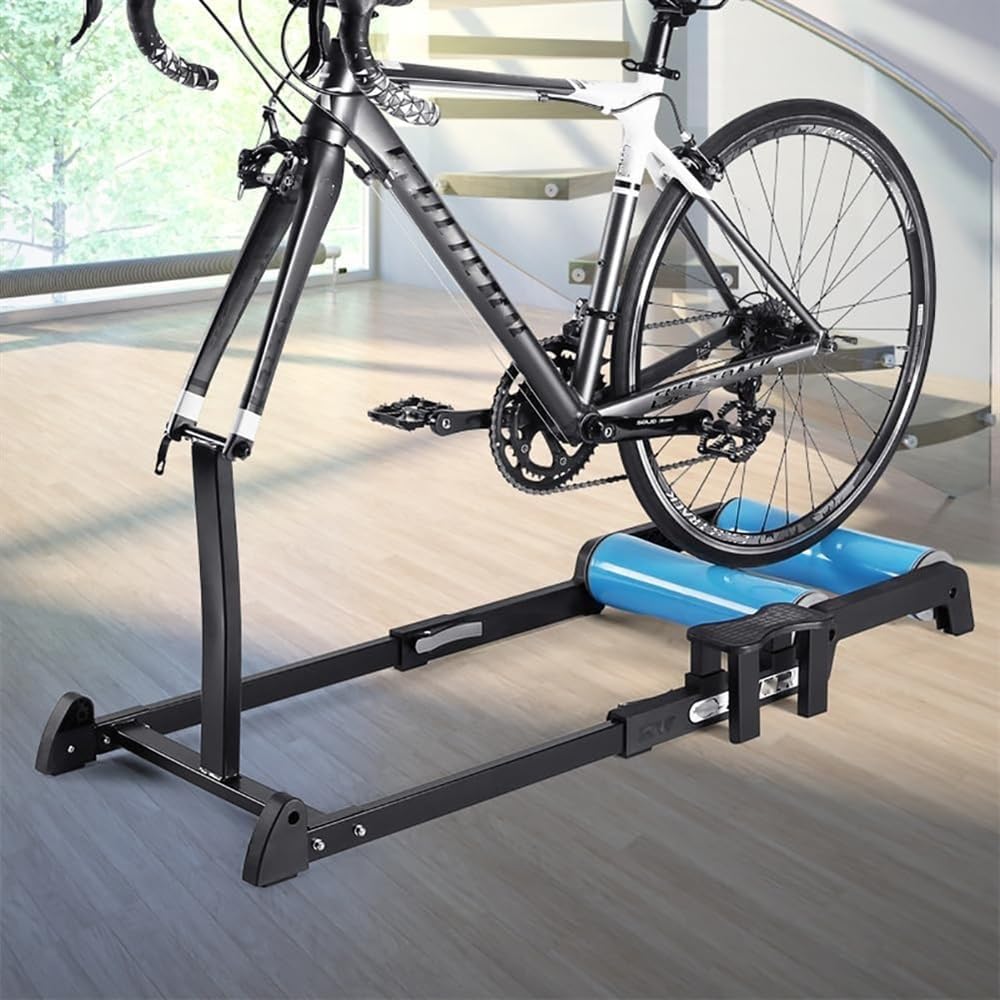 Foldable Bike Roller Trainers for Indoor Cycling - Compatible with 24