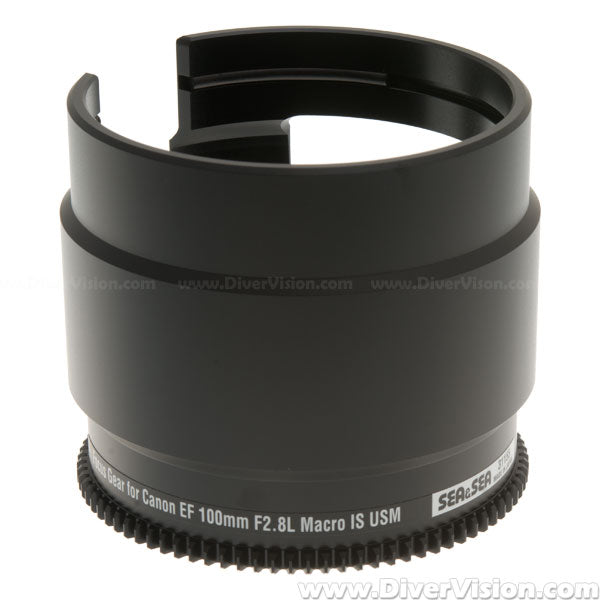 Sea & Sea Focus Gear for Canon EF 100mm f/2.8L Macro IS USM Lens - Underwater Photography Accessory for Macro Shooting, Diving, and Marine Exploration