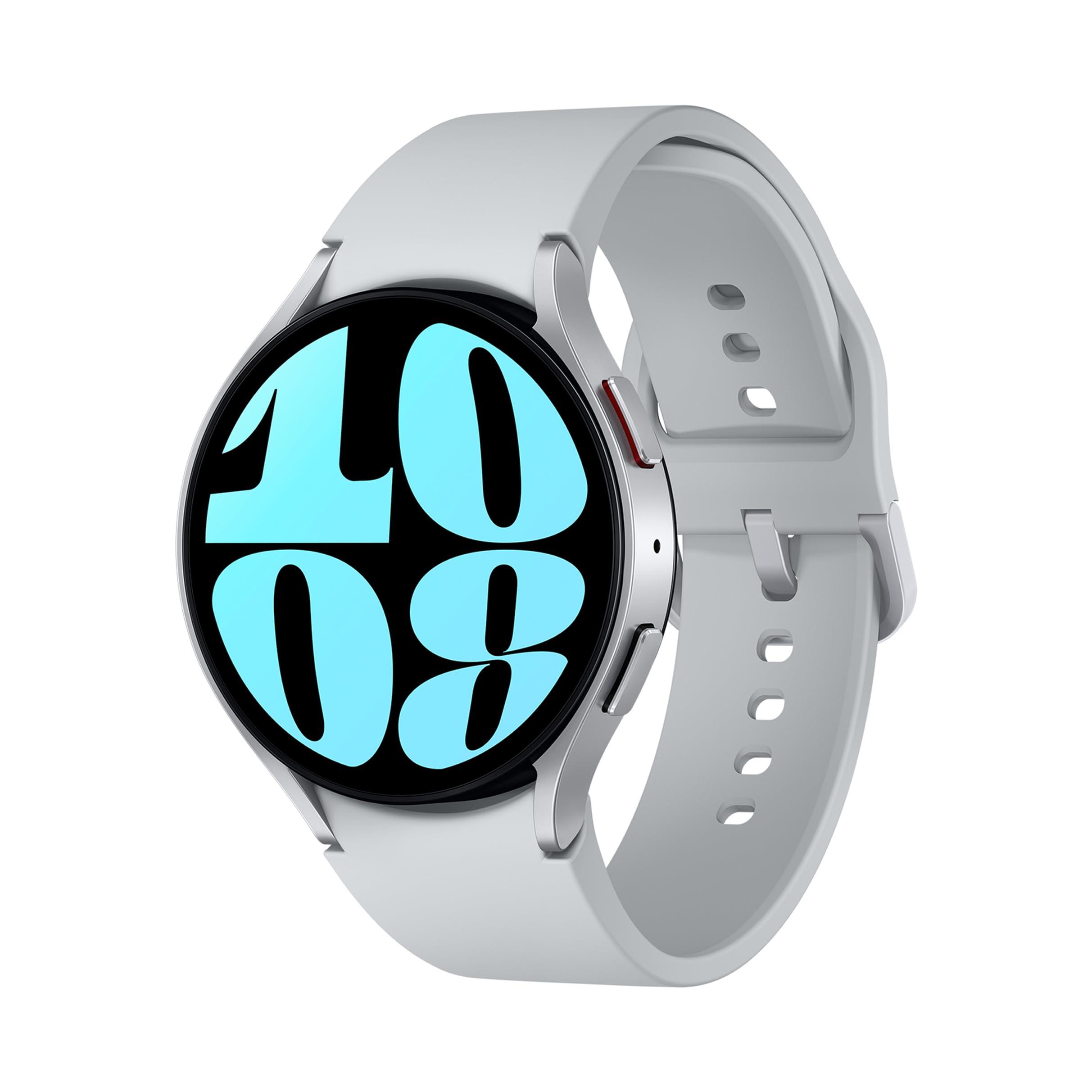 Samsung Galaxy Watch6 44mm Silver Smartwatch - Fitness Tracker with Bluetooth, Heart Rate Monitor & Sleep Tracking | UK Version with 3-Year Warranty | Perfect for Workouts, Running & Daily Activity Tracking