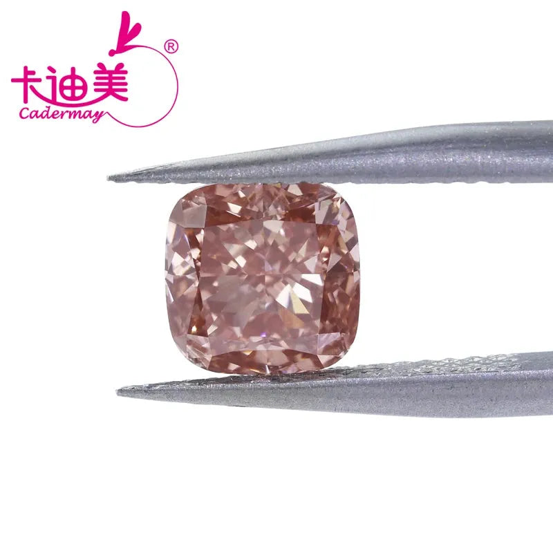 1.933CT CVD Lab Grown Loose Diamond - VVS1 Clarity, Fancy Intense Brownish Pink Color for Jewelry Making | Engagement Rings, Necklaces & Custom Designs