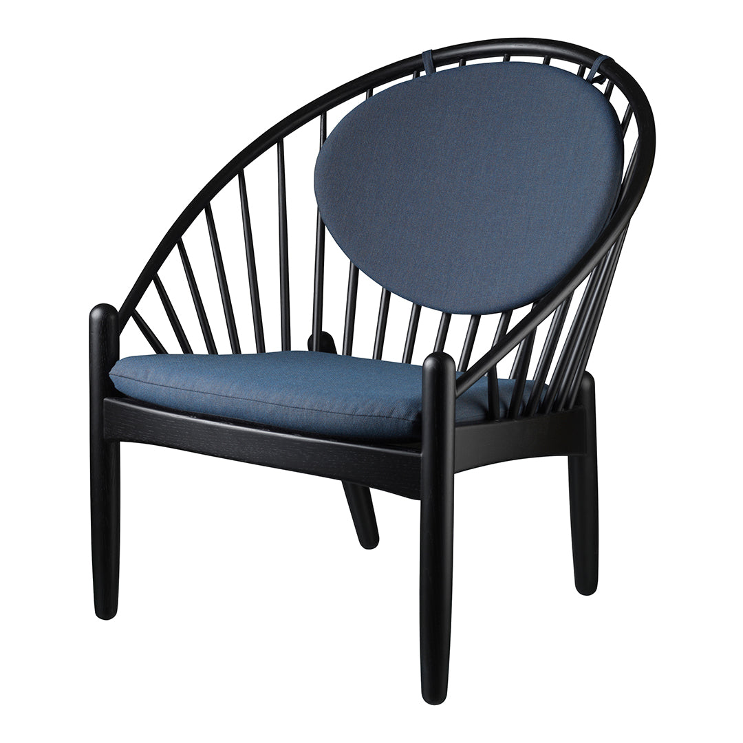 J166 Jorna Lounge Armchair - Modern Accent Chair for Living Room, Bedroom & Office - Comfortable Upholstered Armchair with Sturdy Metal Legs - Perfect for Relaxing, Reading & Home Decor