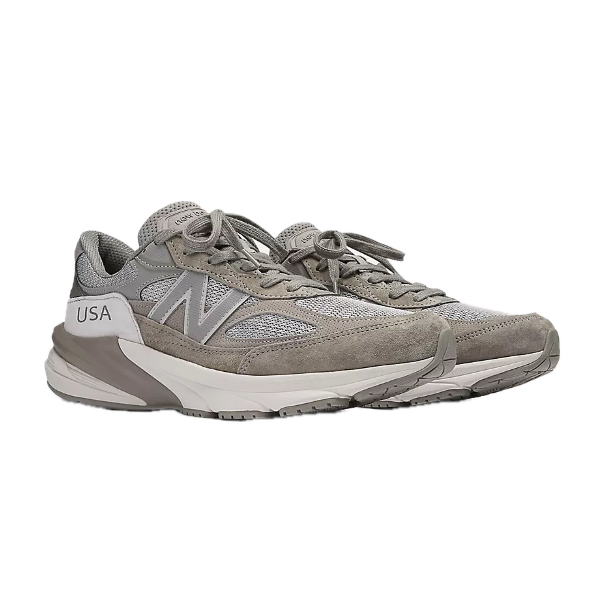 New Balance 990v6 MiUSA WTAPS Moon Mist Mirage Gray Running Shoes for Men - Premium Comfort & Style for Jogging, Gym Workouts & Casual Wear