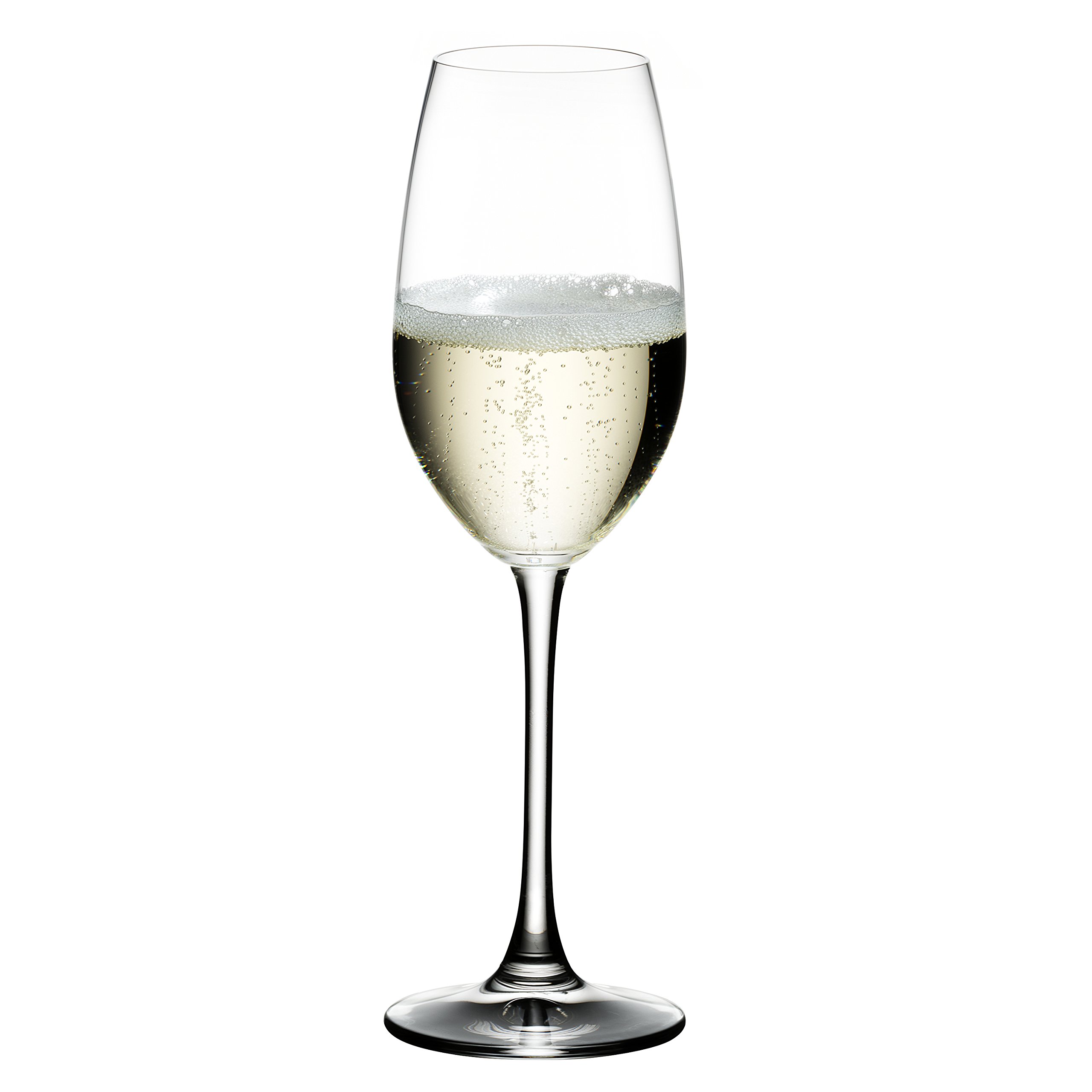Riedel Ouverture Champagne Glasses - Set of 6 Crystal Flutes for Sparkling Wine & Prosecco - Perfect for Weddings, Parties & Celebrations