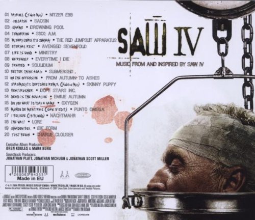Saw IV - Official DVD & Blu-ray | Horror Movie Collection | Perfect for Halloween Movie Nights & Thriller Fans