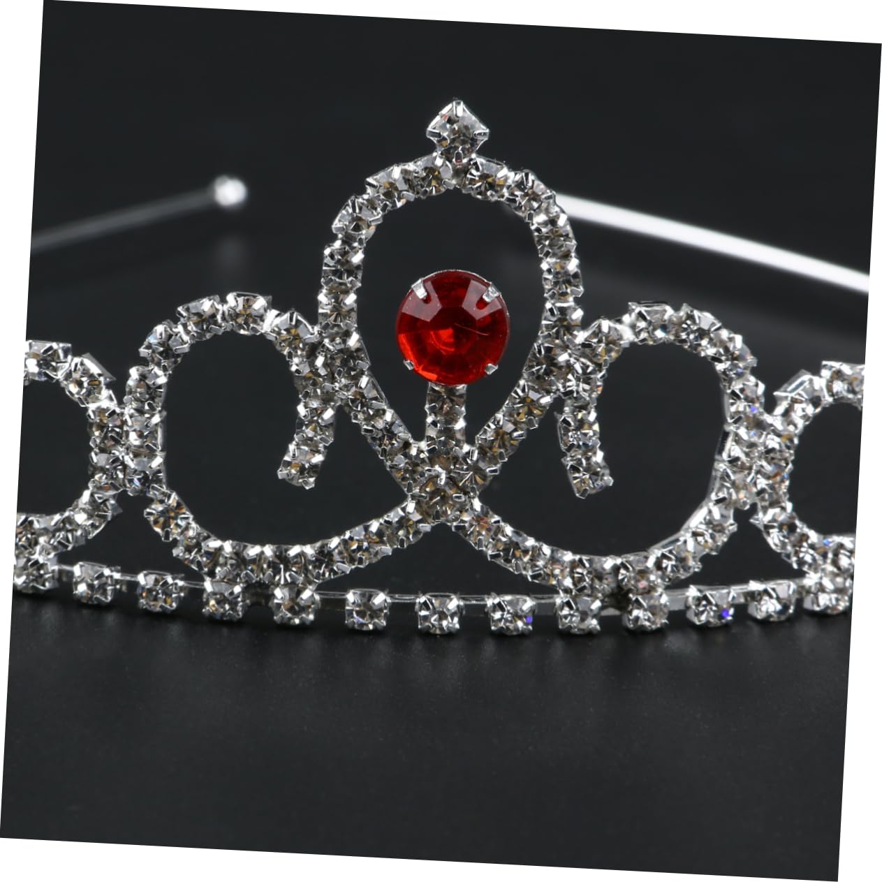 ABOOFAN 3-Piece Kids Hair Accessories Set - Rhinestone Bridal Tiara, Headband & Hairpins for Weddings, Christmas & Special Occasions | Sparkling Hair Jewelry for Flower Girls, Pageants & Birthday Parties