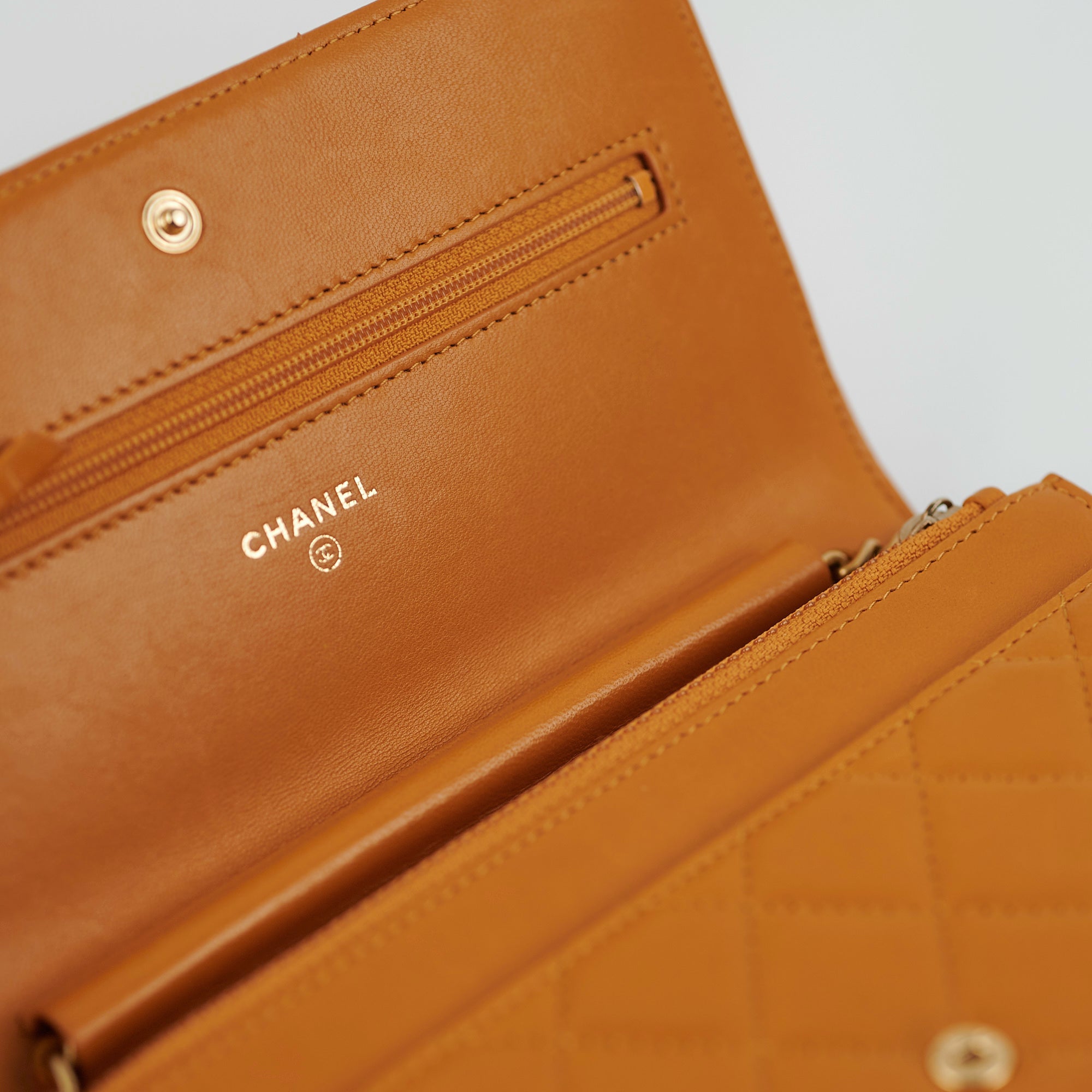 Chanel Boy Wallet On Chain WOC Lambskin Brown Crossbody Bag for Women | Luxury Designer Handbag for Everyday Use & Special Occasions