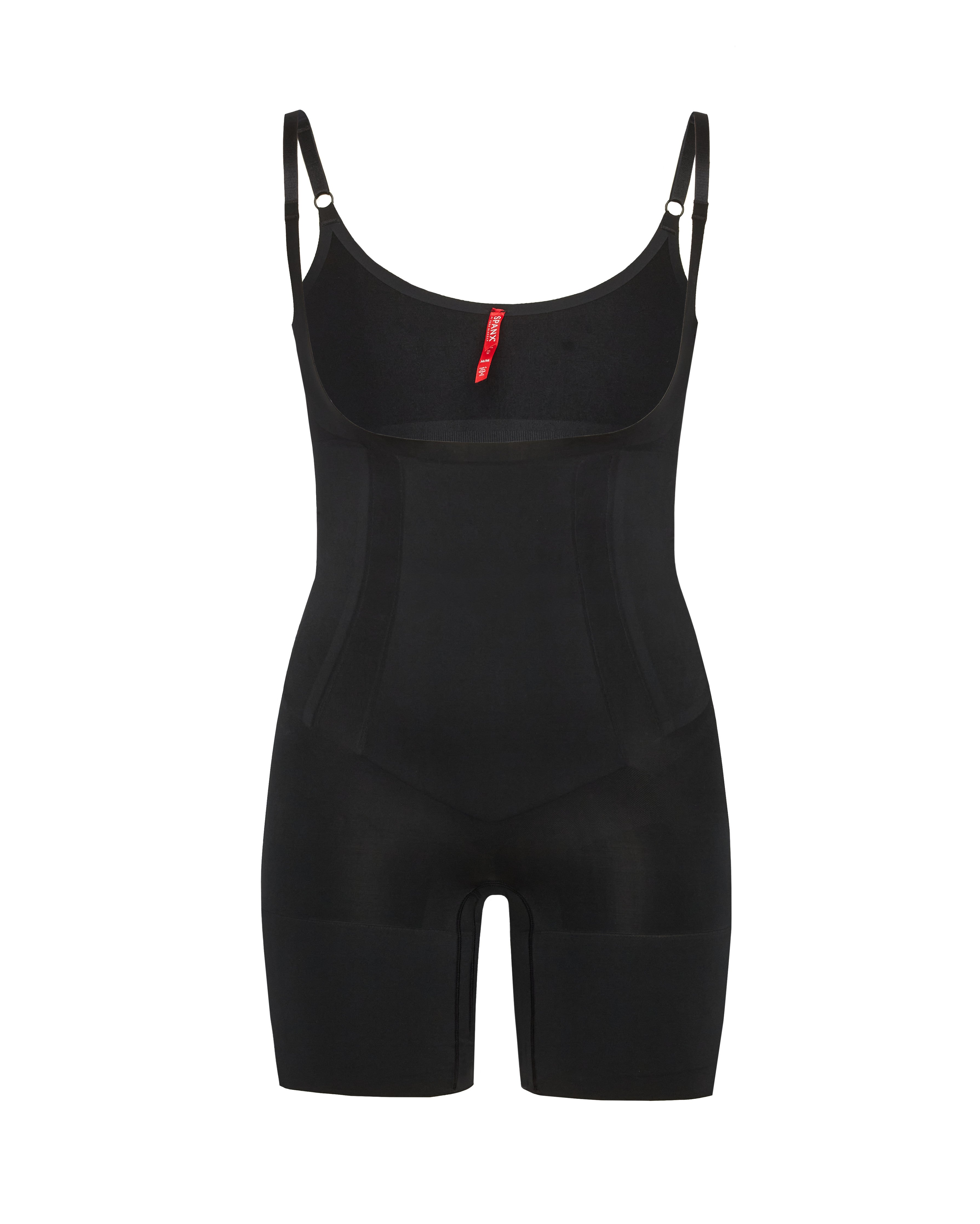 SPANX Sculpt™ OnCore Open Bust Mid Thigh Bodysuit - Shapewear for Women | Slimming Bodysuit for Tummy Control & Smoothing | Perfect Under Dresses for Work & Evening Out