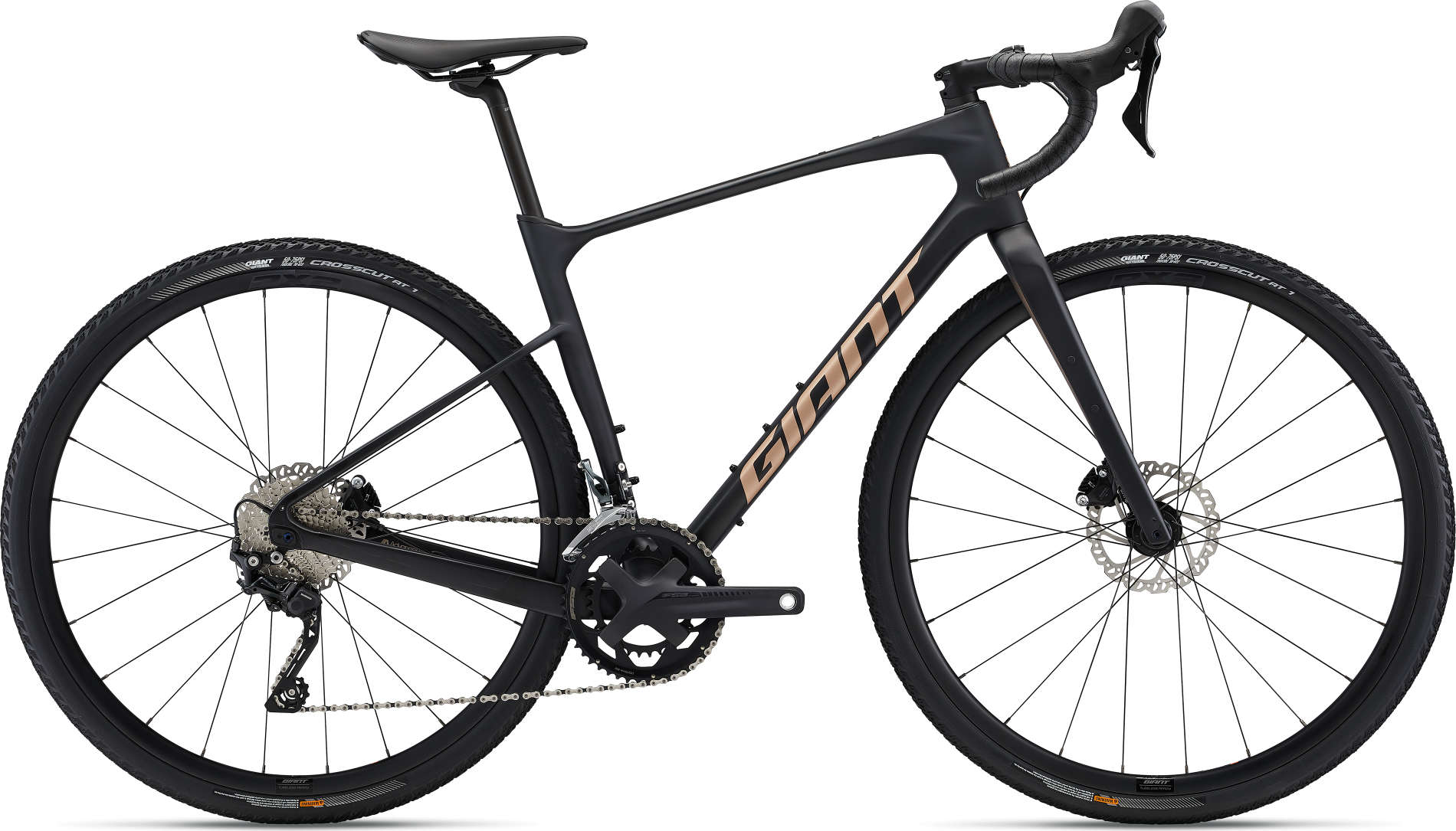 Giant Revolt Advanced 3 Gravel Bike - Carbon Frame, Shimano GRX Groupset, Tubeless Ready Wheels - Perfect for Adventure Cycling, Commuting & Off-Road Trails