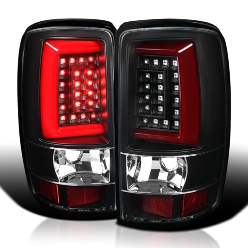 Black Housing Clear Lens Red Light Bar
