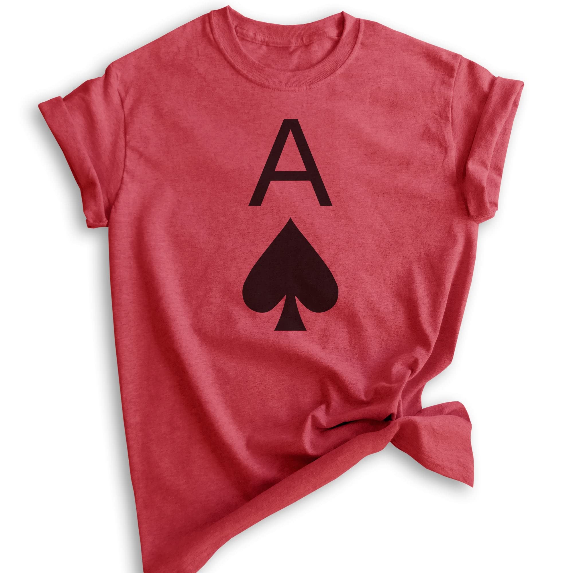 Ace of Spades T-Shirt - Unisex Poker Card Design Tee for Men & Women | Perfect for Casino Nights, Poker Parties & Card Game Lovers