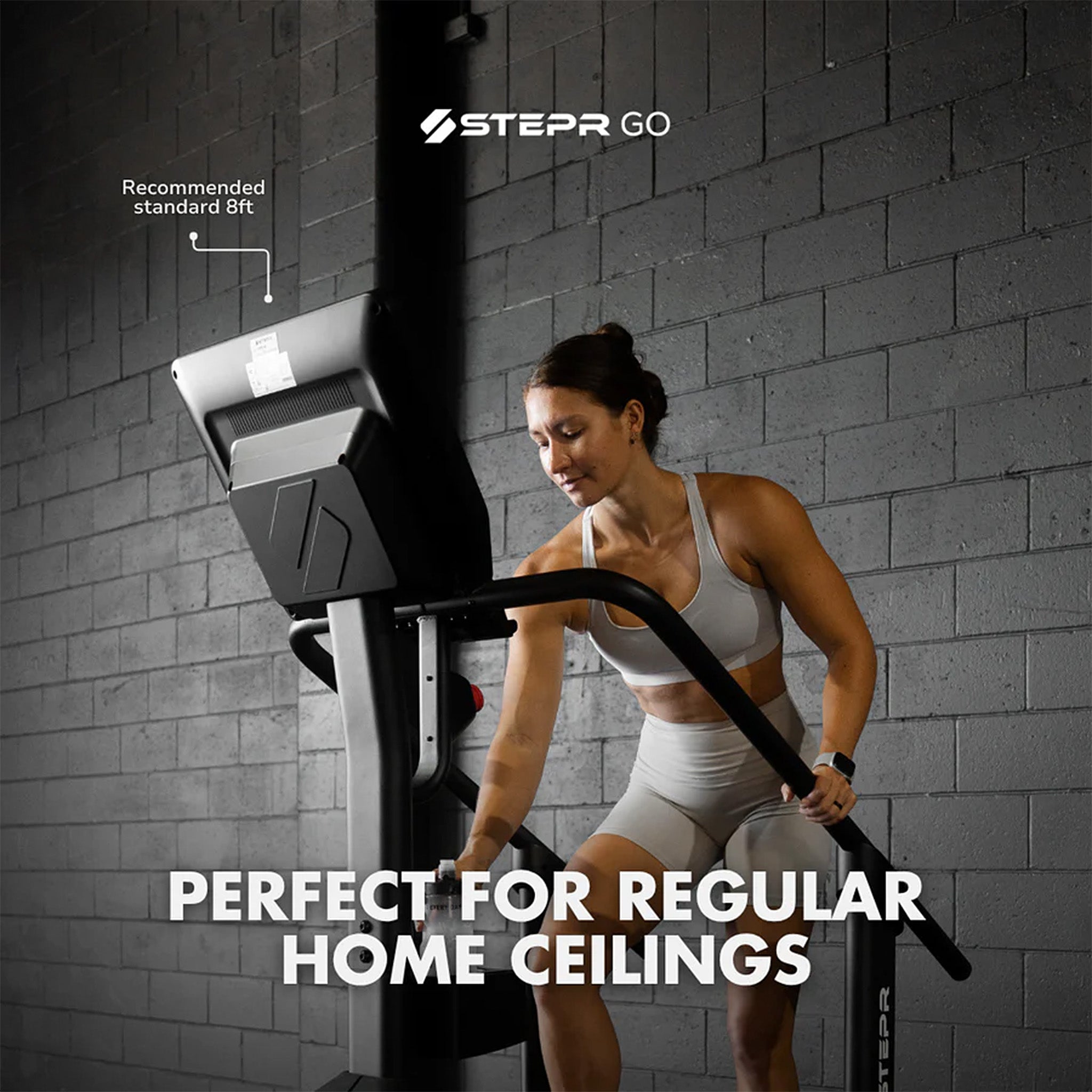 STEPR PRO Stair Climber - Portable & Foldable Stepper Machine for Home Workout - Perfect for Cardio, Leg & Glute Training - Ideal for Small Spaces & Apartment Fitness