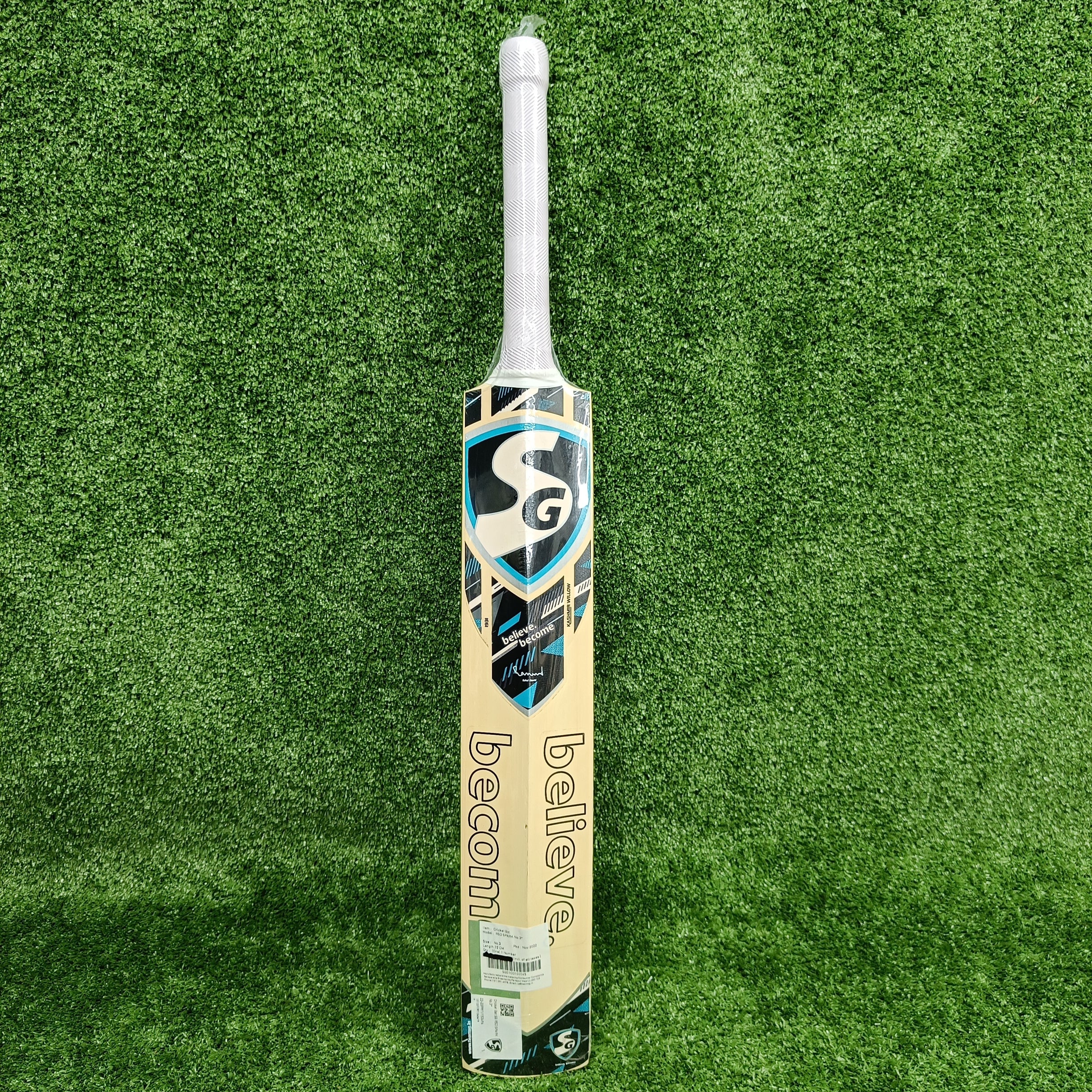 SG RSD SPARK Junior Cricket Bat - Kashmir Willow - Perfect for Kids & Youth Cricket Training & Matches