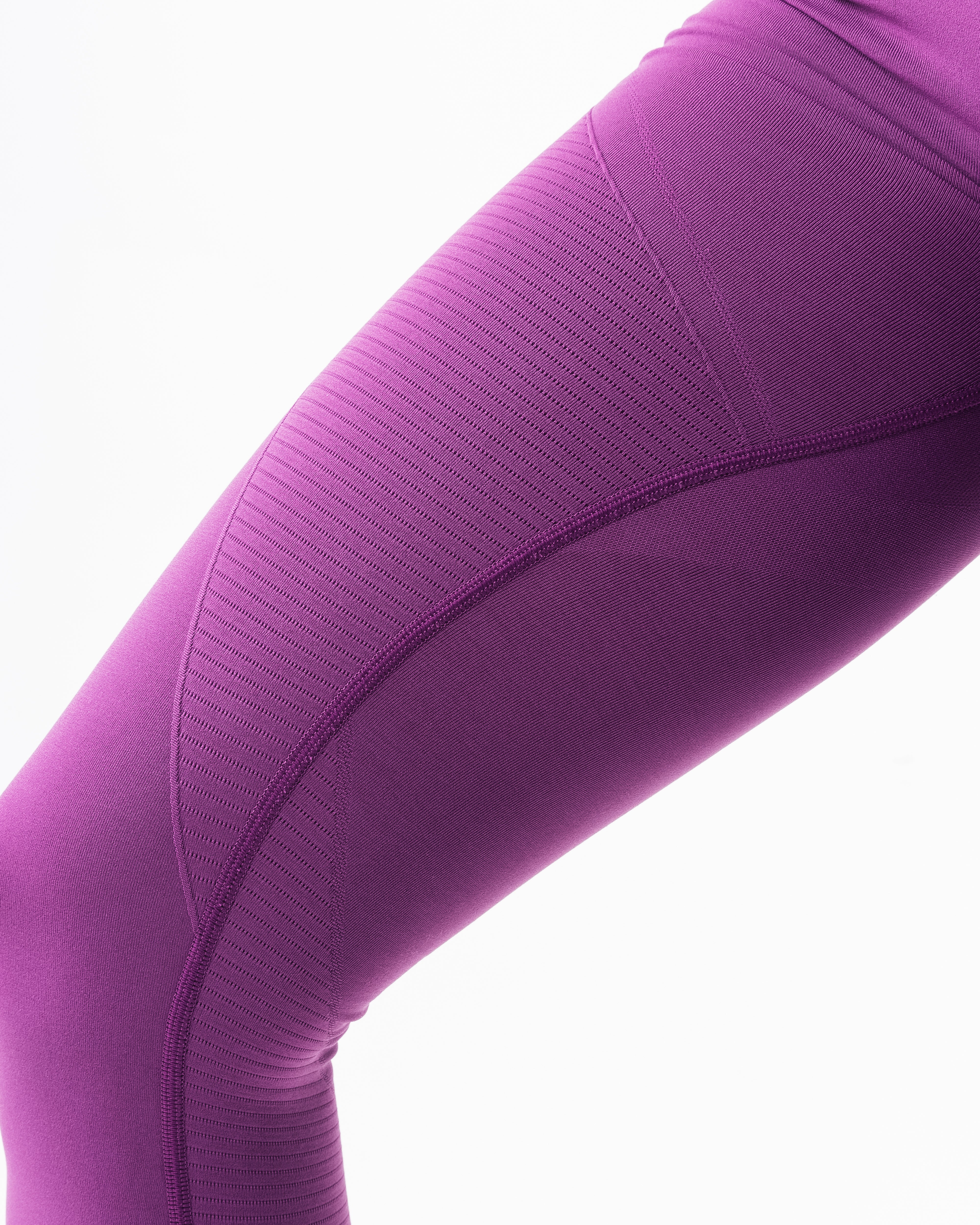 Revive High Waist Yoga Leggings - Purple Noir for Women, Tummy Control Workout Pants - Perfect for Gym, Running & Lounge Wear