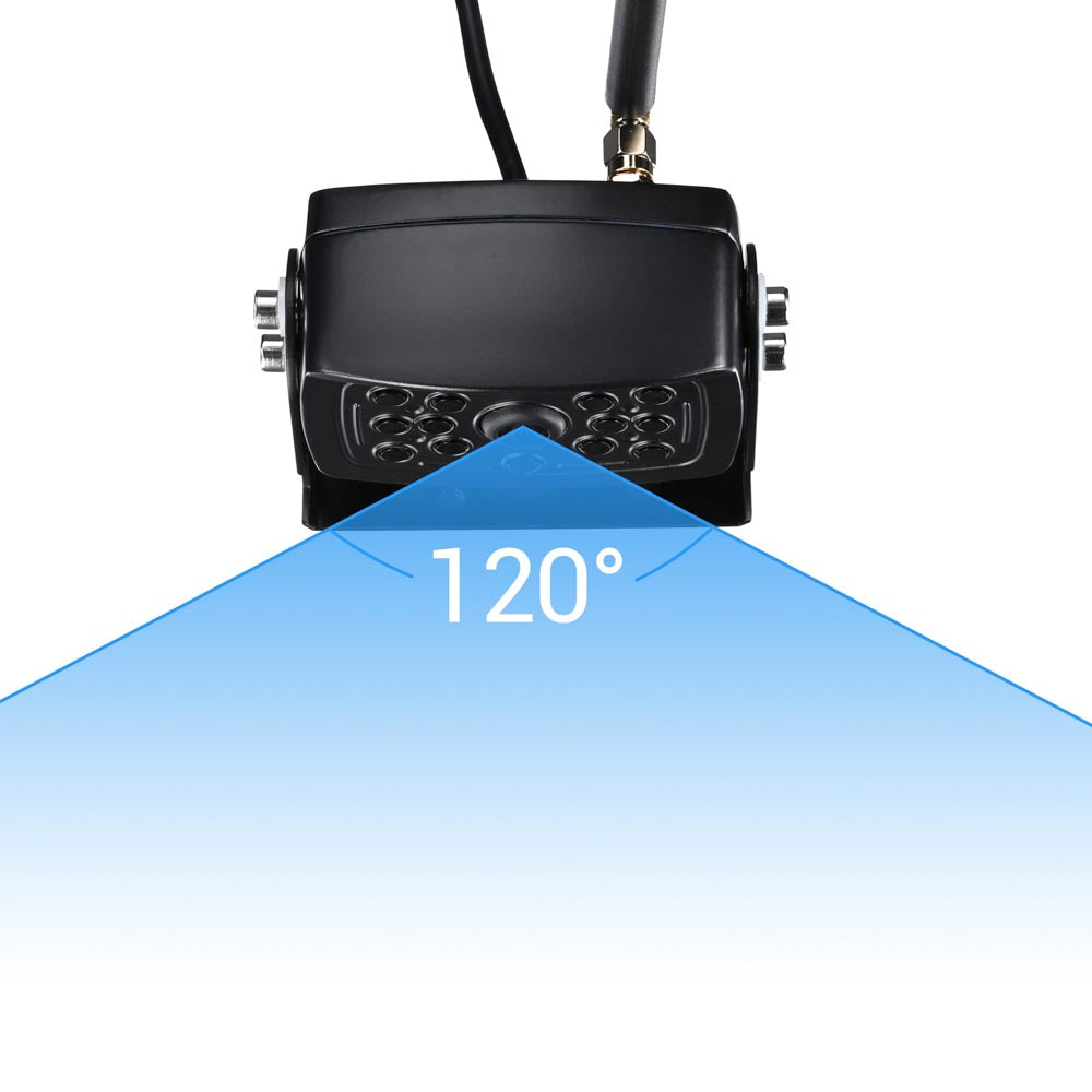 TheLAShop HD Rear View Backup Camera for Travel Trailers - 1080P Night Vision, Waterproof, Wide Angle - Perfect for RV, Camping & Towing Safety