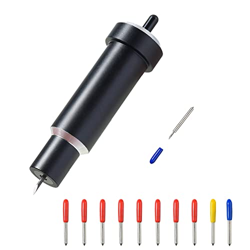 Premium Deep Cut Blade & Housing Kit for Cricut Explore 3/Air 2/Air/One/Maker 3/Maker - Includes 45° Standard, 30° Fine Point & 60° Deep Cut Blades - Perfect for Vinyl Cutting, Paper Crafts & DIY Projects