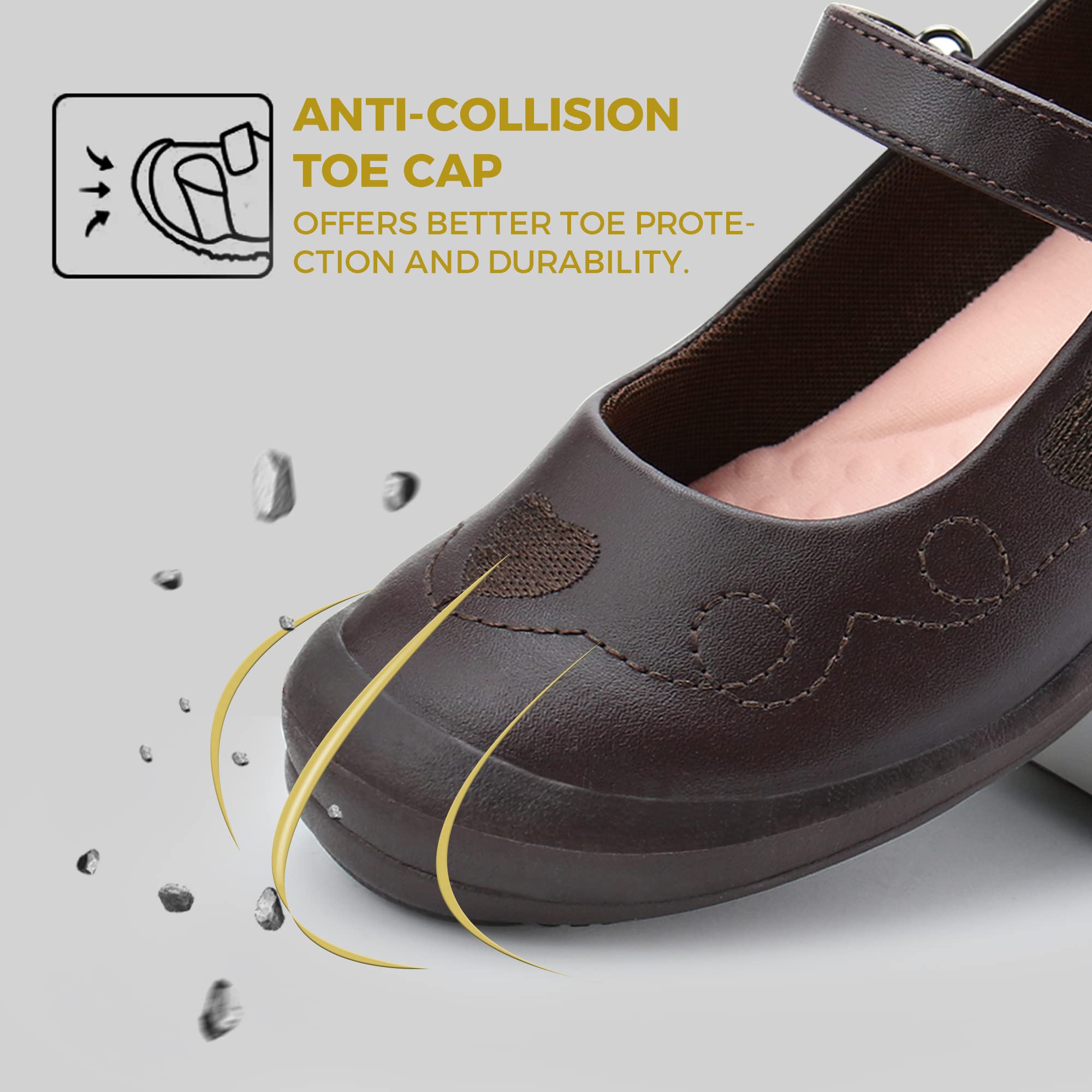Firelli Girls Mary Jane School Shoes - Comfortable Leather Dress Shoes for Kids - Perfect for School, Church & Special Occasions - Ideal for Uniforms, Weddings & Formal Events - Great for Everyday Wear, Parties, and Dance Recitals - Stylish & Durable for Classroom, Playdates & Holiday Celebrations