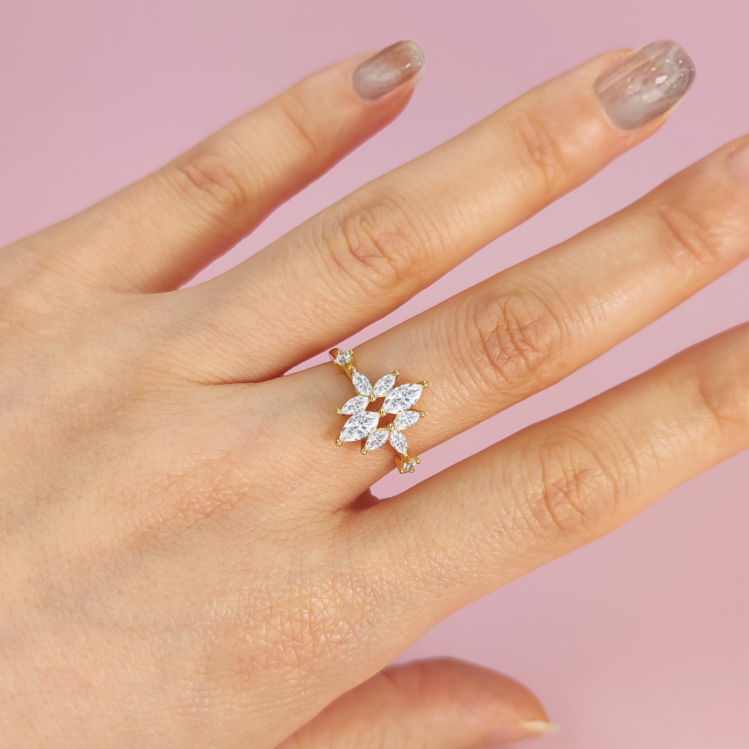 Celestia: Ashes Ring - Elegant Gothic Silver Jewelry for Women | Perfect for Cosplay, Weddings & Dark Fashion Accessories