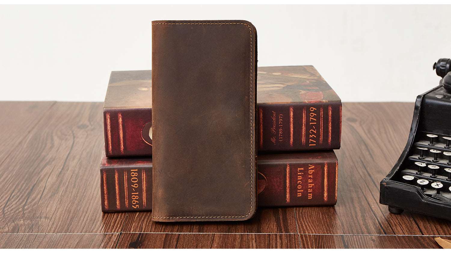 Premium Genuine Leather Wallet for Men - RFID Blocking, Slim Bifold Design - Perfect for Everyday Carry, Travel & Business (Brown)
