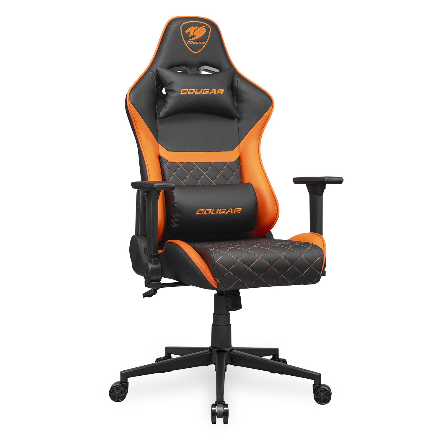 Cougar Armor One V2 4D Ergonomic Gaming Chair with Adjustable Armrests - Perfect for PC Gaming, Office Work, and Home Theater Relaxation