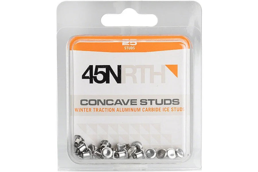 25-Pack Concave Carbide Aluminum Studs for Motorcycle Tires, Off-Road Vehicles & DIY Projects - Durable Grip & Traction Enhancer