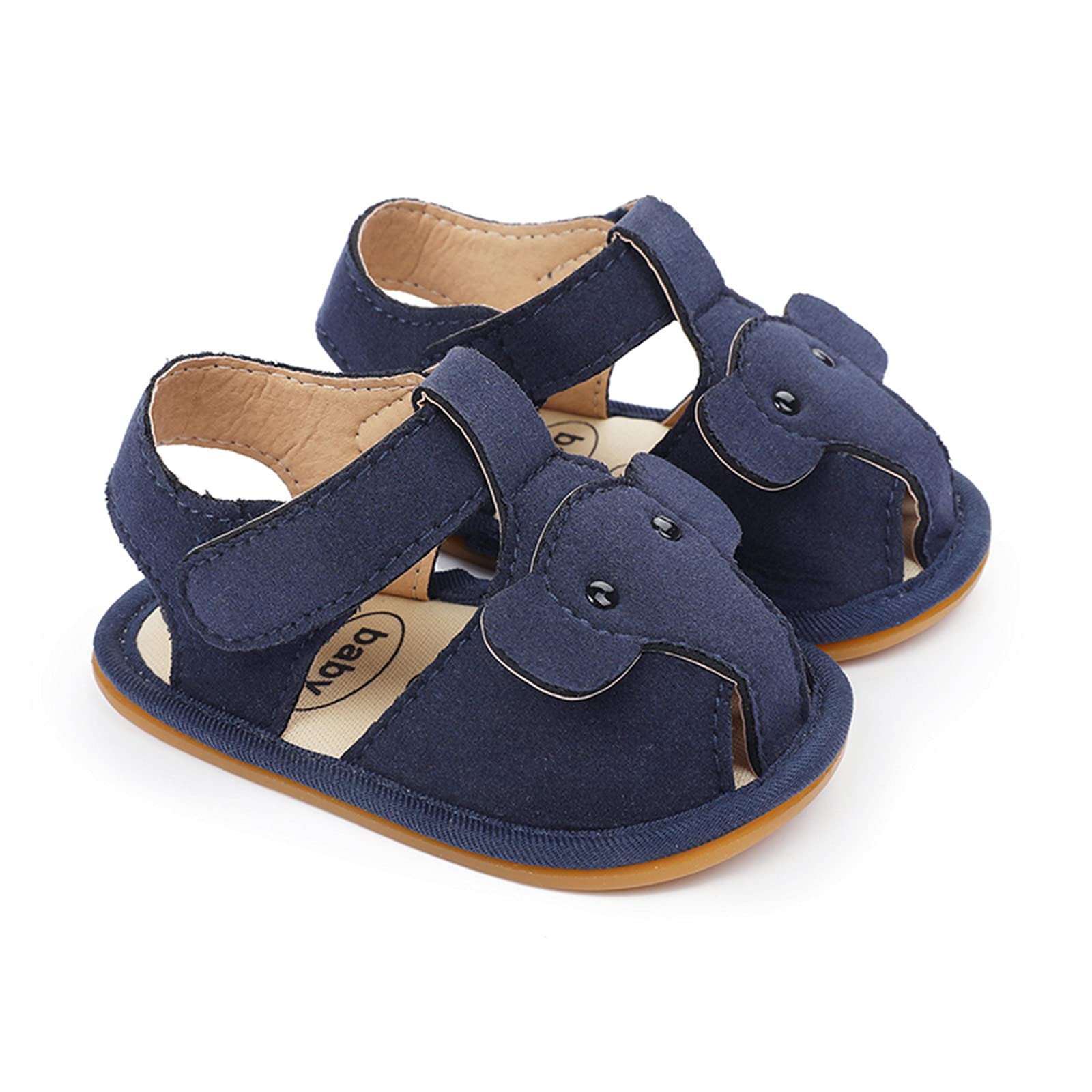**Toddler Girls' Elephant Sandals - Soft Sole Beach Sandals for Baby Girls, Summer Prewalker Shoes for Comfortable Walking & Outdoor Play**    *(Perfect for Beach Trips, Park Walks, and Everyday Playtime!)*