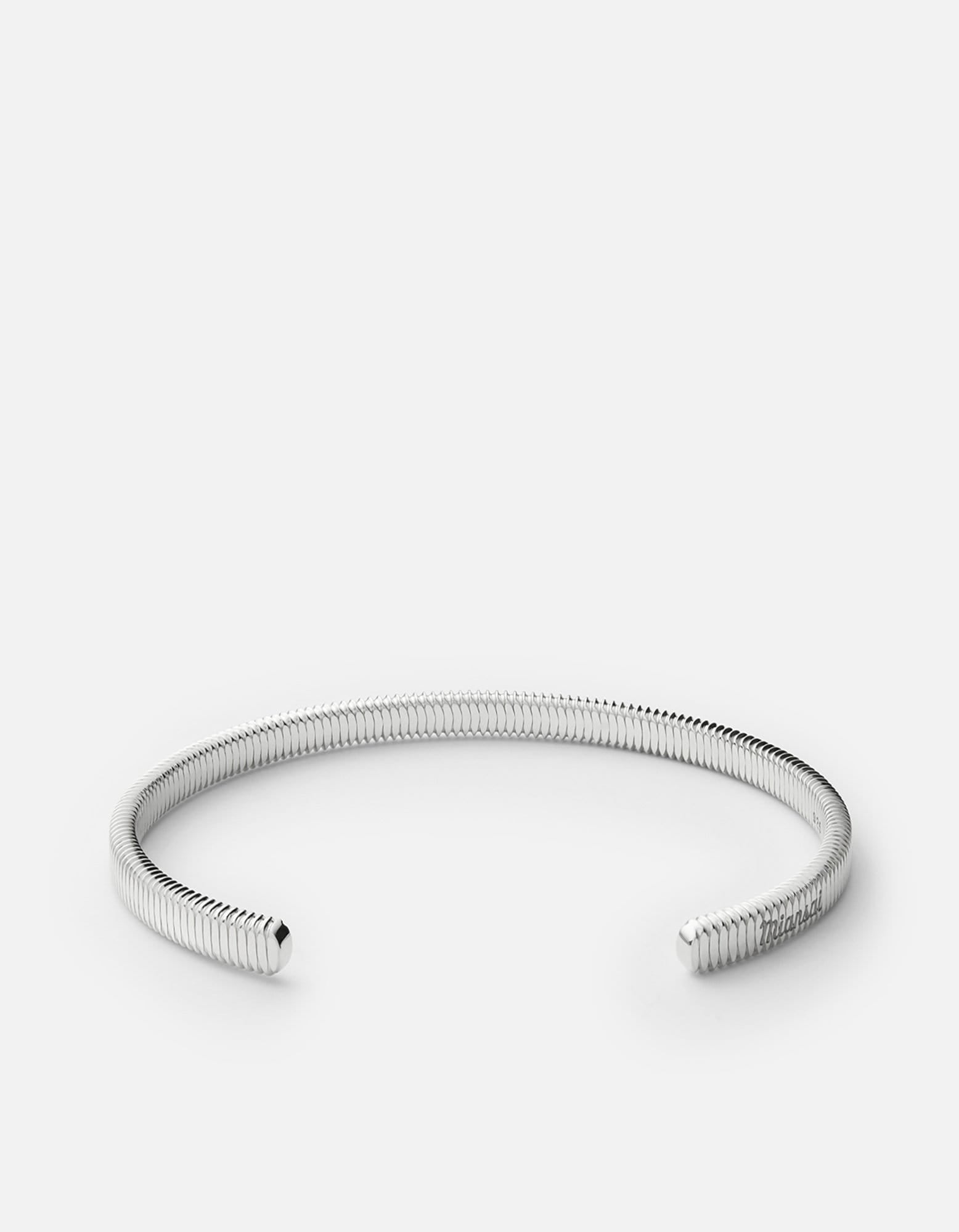 Sterling Silver Thread Cuff Bracelet - Elegant & Dainty Jewelry for Women - Perfect for Everyday Wear, Parties & Special Occasions