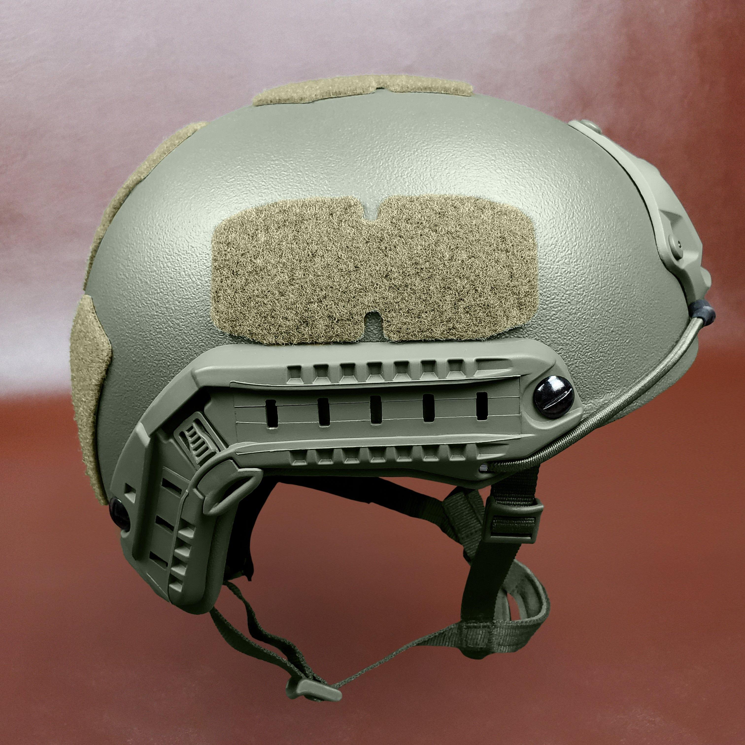 FAST High Cut Ballistic Helmet | NIJ Level IIIA+ Certified | Military & Tactical Protection | Tan, Black, Green | Perfect for SWAT, Law Enforcement & Airsoft
