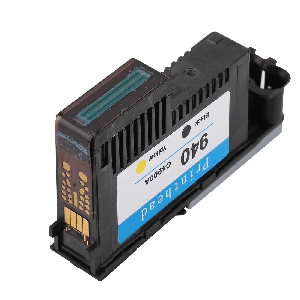 HP 940 C4900A C4901A Printheads for 8000 & 8500 Series Printers - High-Quality Black & Yellow Ink Cartridges for Smooth Printing & No Paper Jams - Ideal for Office Documents, Business Reports & High-Volume Printing