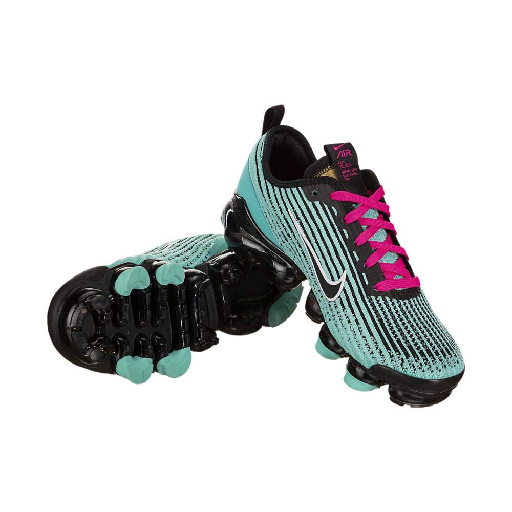 Nike Air VaporMax Flyknit 3 Kids Running Shoes - Lightweight & Breathable Sneakers for Boys and Girls - Perfect for School, Sports, and Everyday Wear