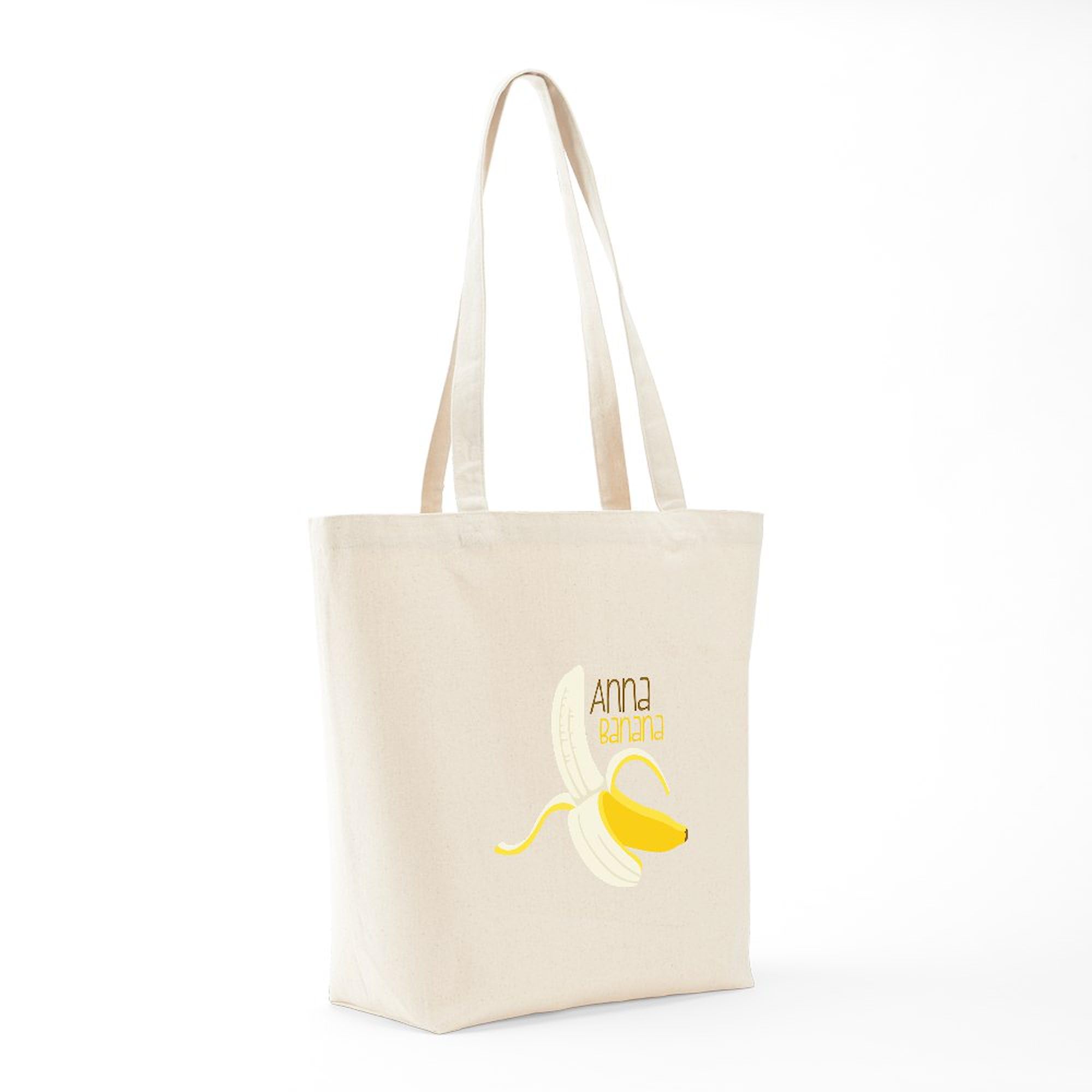 Anna Banana Natural Canvas Tote Bag - Eco-Friendly Reusable Shopping Bag for Groceries, Beach & Daily Use | CafePress