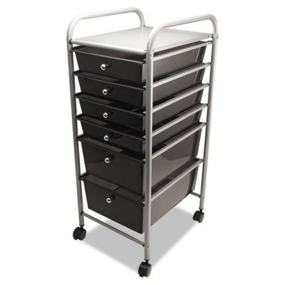 Advantus Portable Drawer Organizer - 5 Compartment Storage Box for Office, Kitchen & Bathroom Organization | AVT34005 | Space Saving Home & Office Storage Solution
