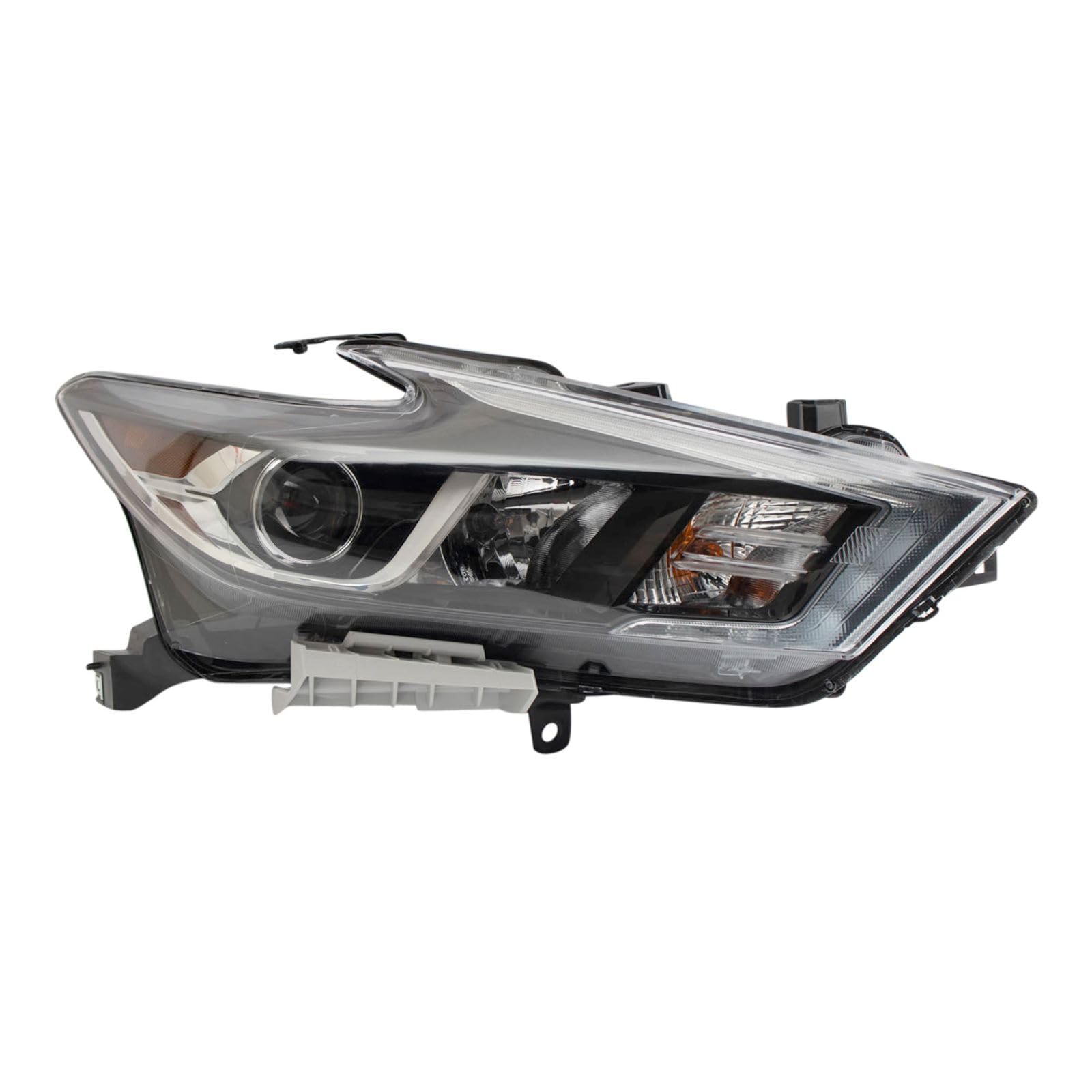 2016-2018 Nissan Maxima Headlight Assembly Set - Driver & Passenger Side (NI2502235 NI2503235) - Replacement Headlights for Improved Night Visibility - Perfect for Daily Commuting & Road Trips