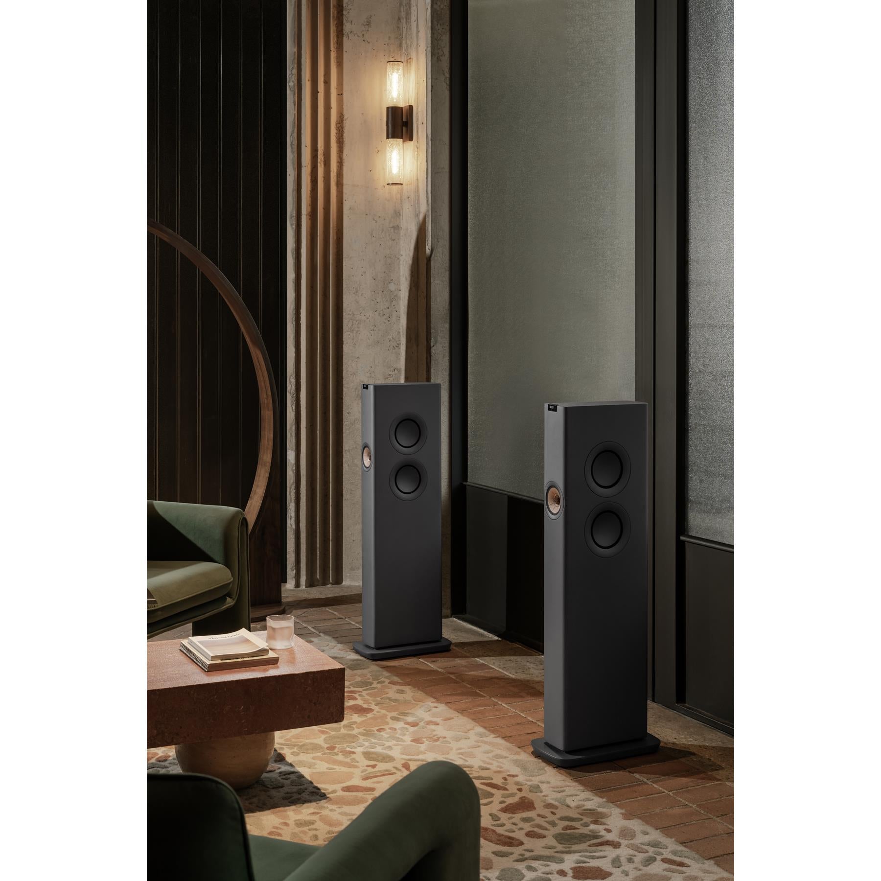 KEF LS60 Wireless HiFi Speakers (Pair) - Premium Sound Quality for Home Theater & Music Listening | Open Box Special