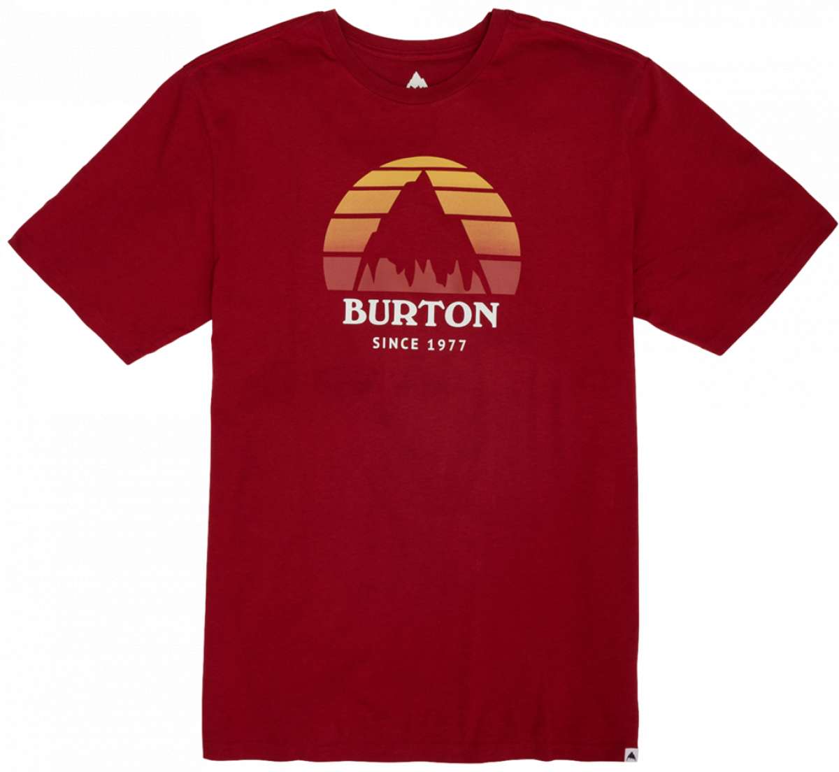 Burton Underhill Short Sleeve T-Shirt for Men 2023 - Lightweight Casual Cotton Tee for Hiking, Travel & Everyday Wear