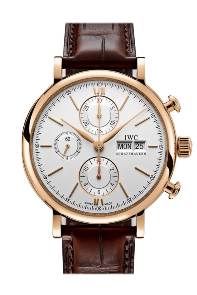 IWC Portofino Chronograph Automatic Men's Watch IW391025 - Luxury Swiss Timepiece for Business & Formal Occasions