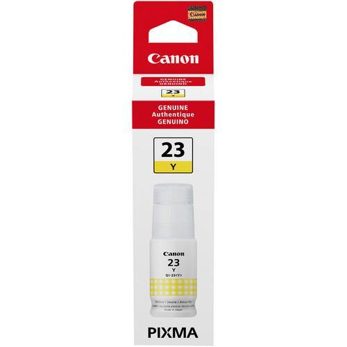Canon GI-23 Yellow Ink Cartridge for PIXMA G620 Printer - High-Quality Replacement Ink for Photo Printing, Documents & Office Use