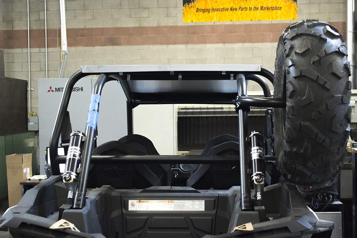 Polaris RZR Clamp-On Bed Side Spare Tire Mount - Heavy Duty UTV Accessory for Off-Road Adventures & Trail Riding