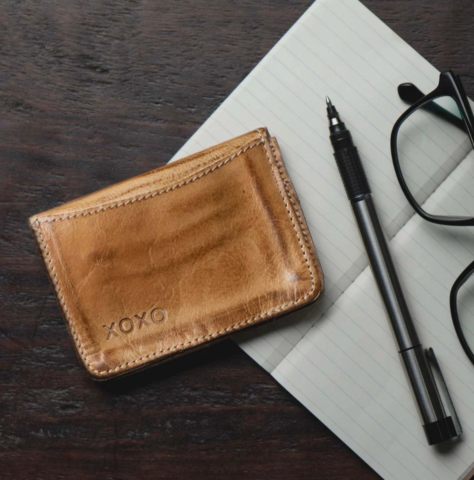 Bed|Stu Genuine Leather Wallet for Men - Slim Bifold RFID Blocking Credit Card Holder - Perfect for Everyday Use, Travel & Business