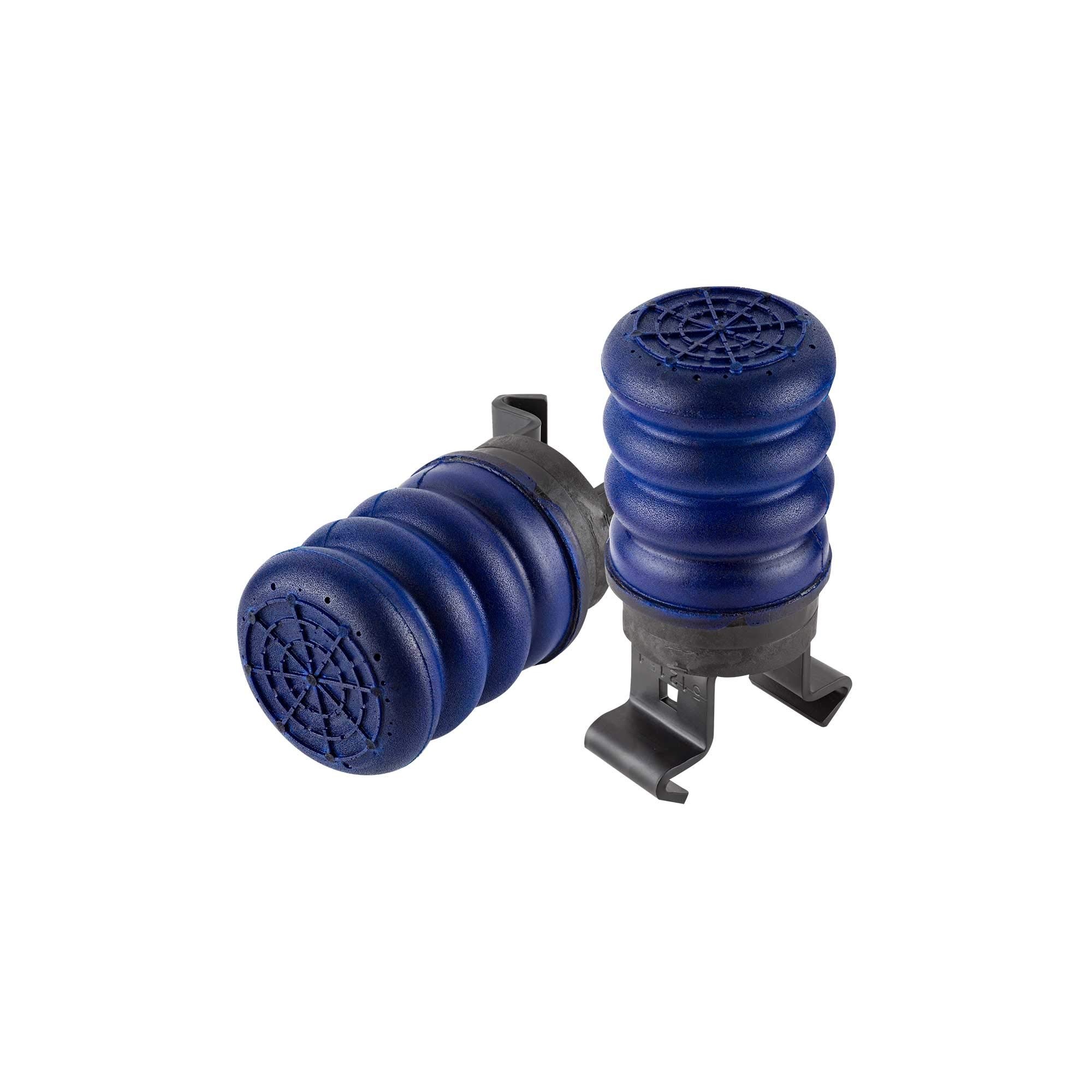 TSS-107-40 Trailer SumoSprings - Heavy Duty Suspension for 3000-5000 GAWR Trailers | Spring-Over Axle Configuration | Left/Right Pair with 1400lb Capacity at 50% Compression | USA Made | Perfect for RV, Boat & Utility Trailers to Improve Ride Quality & Load Stability