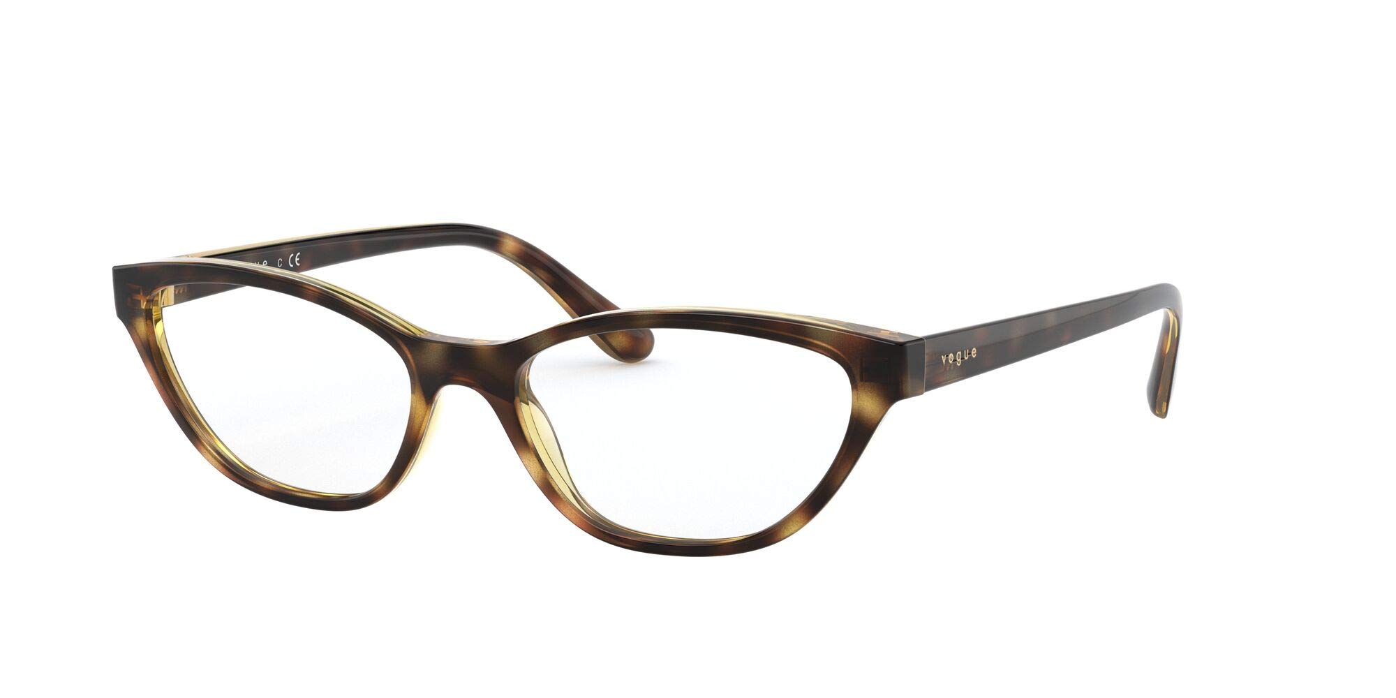 Vogue Eyewear Vo5309F Women's Cat Eye Glasses Frames - Low Bridge Fit for Small Noses, Prescription Ready Eyewear - Perfect for Work, Reading & Fashion Accessories