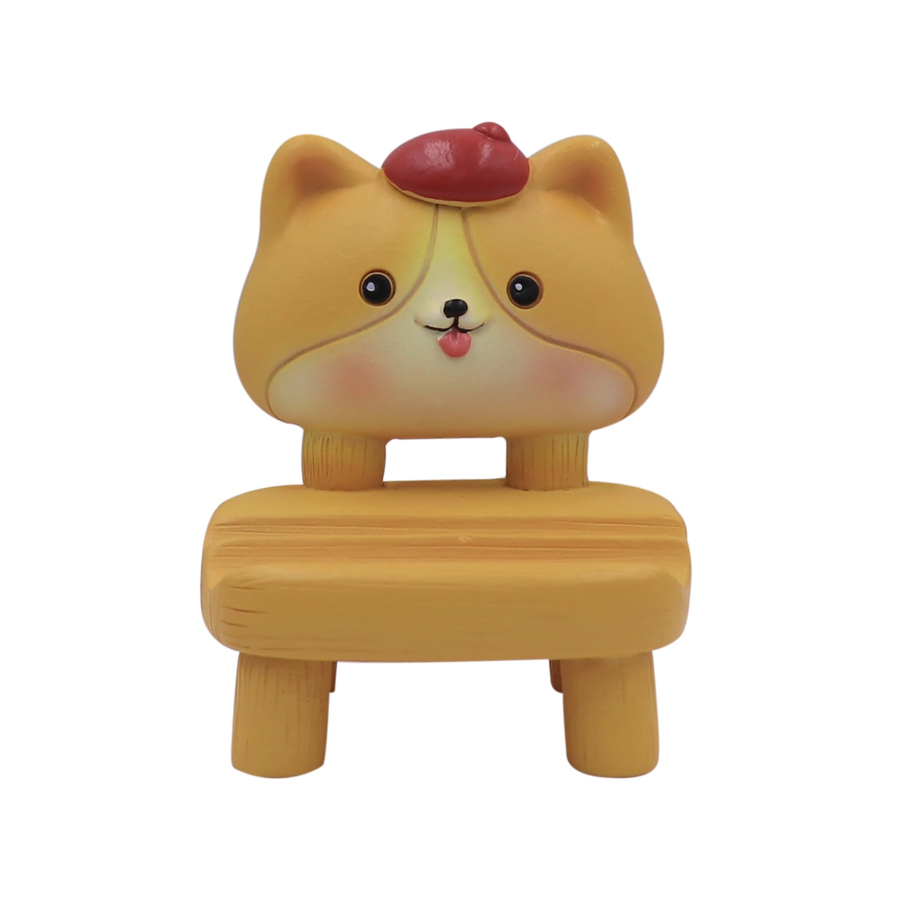 Funny Panda Cat Puppy Phone Stand - Universal Desk Holder for All Phones & Tablets | Cute Animal Ornament for Office, Home, and Car Use