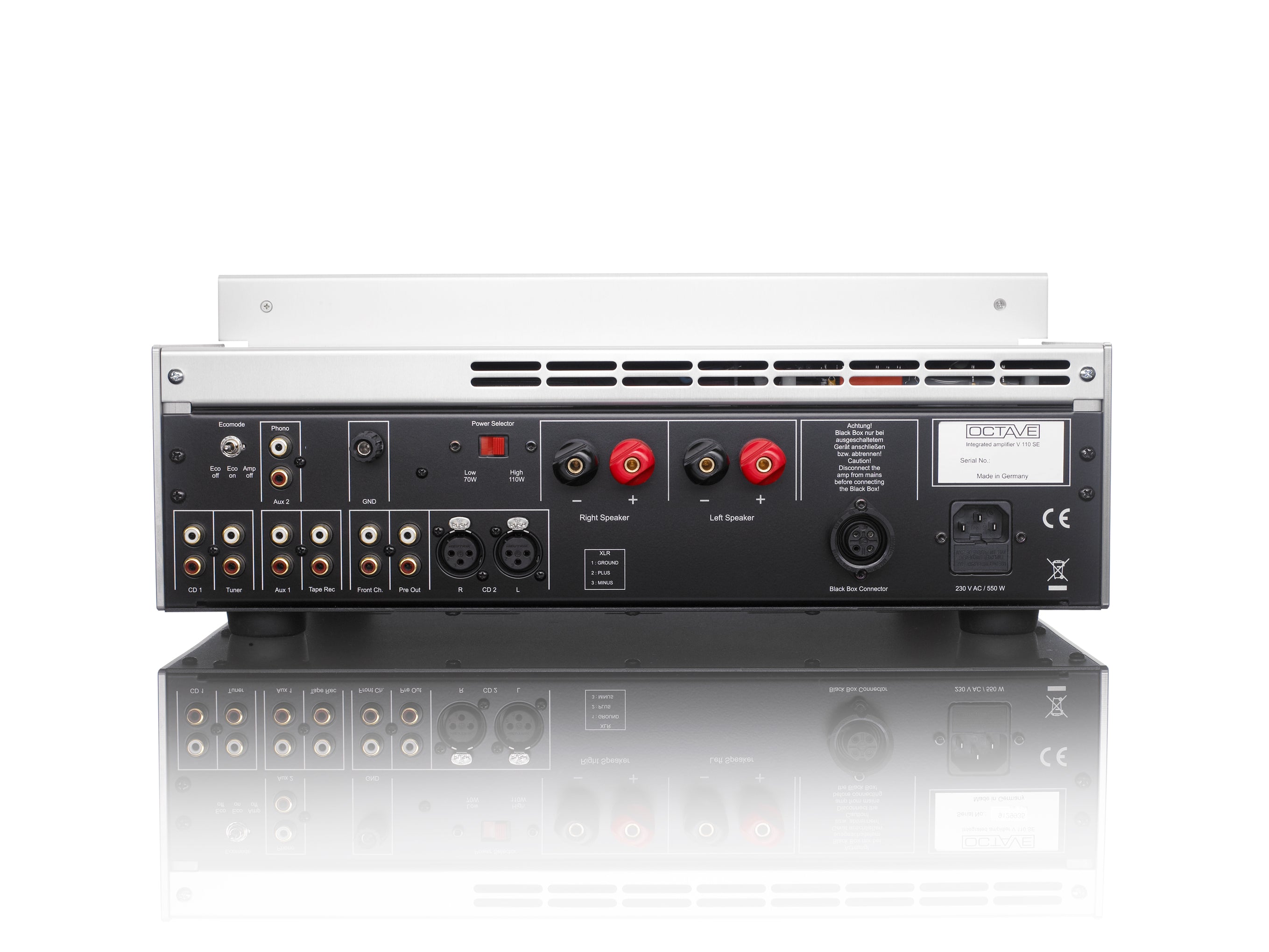 Octave V110 SE Tube Integrated Amplifier - High-End Audio Amplifier for Home Stereo & Hi-Fi Systems | Perfect for Audiophiles & Music Lovers