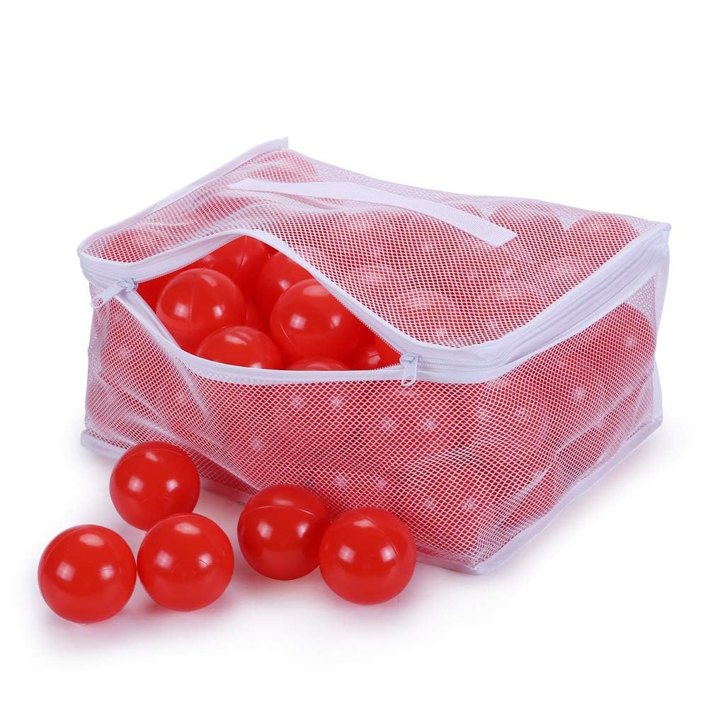 PlayMaty 2.36 Inch Non-Toxic Plastic Ball Pit Balls - 70 Pack Phthalate & BPA Free, Safe for Kids, Toddlers & Babies - Perfect for Playhouses, Tents, Playpens, Pools & Party Decorations