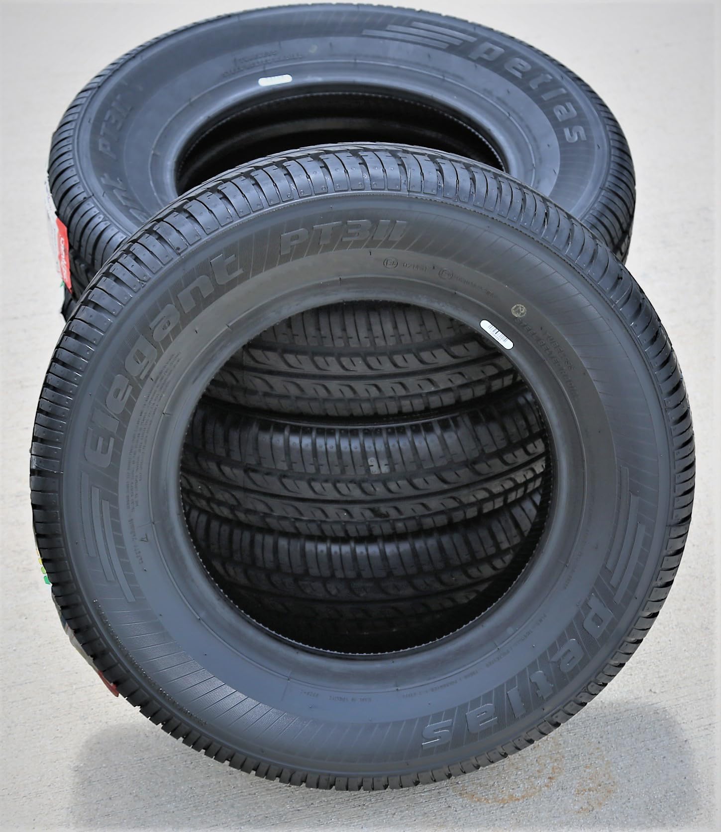 Elegant PT311 Summer 155/65R14 75T Passenger Car Tires - All-Season Performance for Sedans & Compact Cars - Perfect for City Driving & Highway Commuting