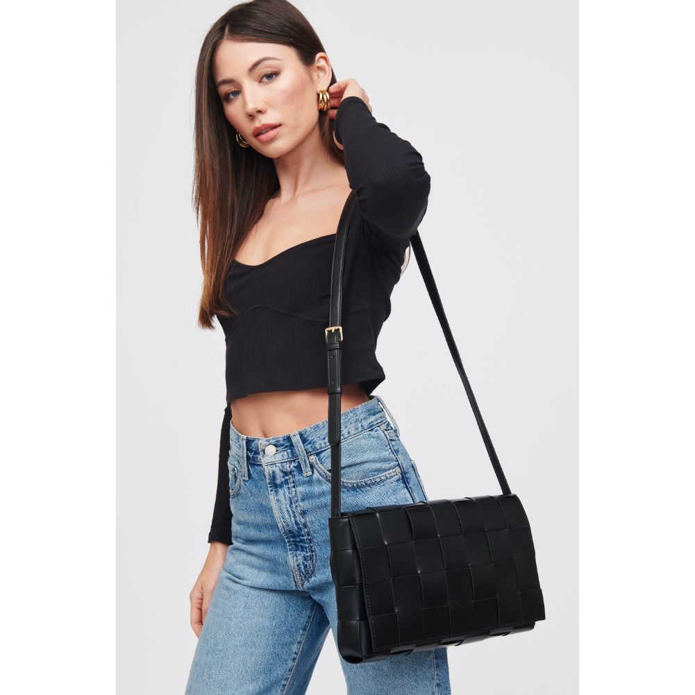 Olga Women's Woven Crossbody Bag - Stylish Handbag for Everyday Use, Travel & Shopping | Fashionable Shoulder Purse for Women & Girls