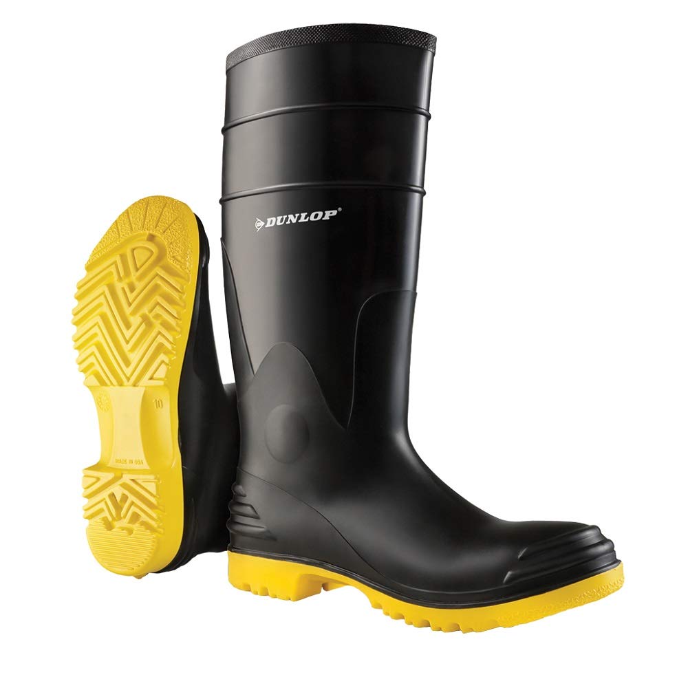 Dunlop Protective Work Boots for Men & Women - Slip Resistant, Waterproof Safety Shoes for Construction, Industrial & Outdoor Work