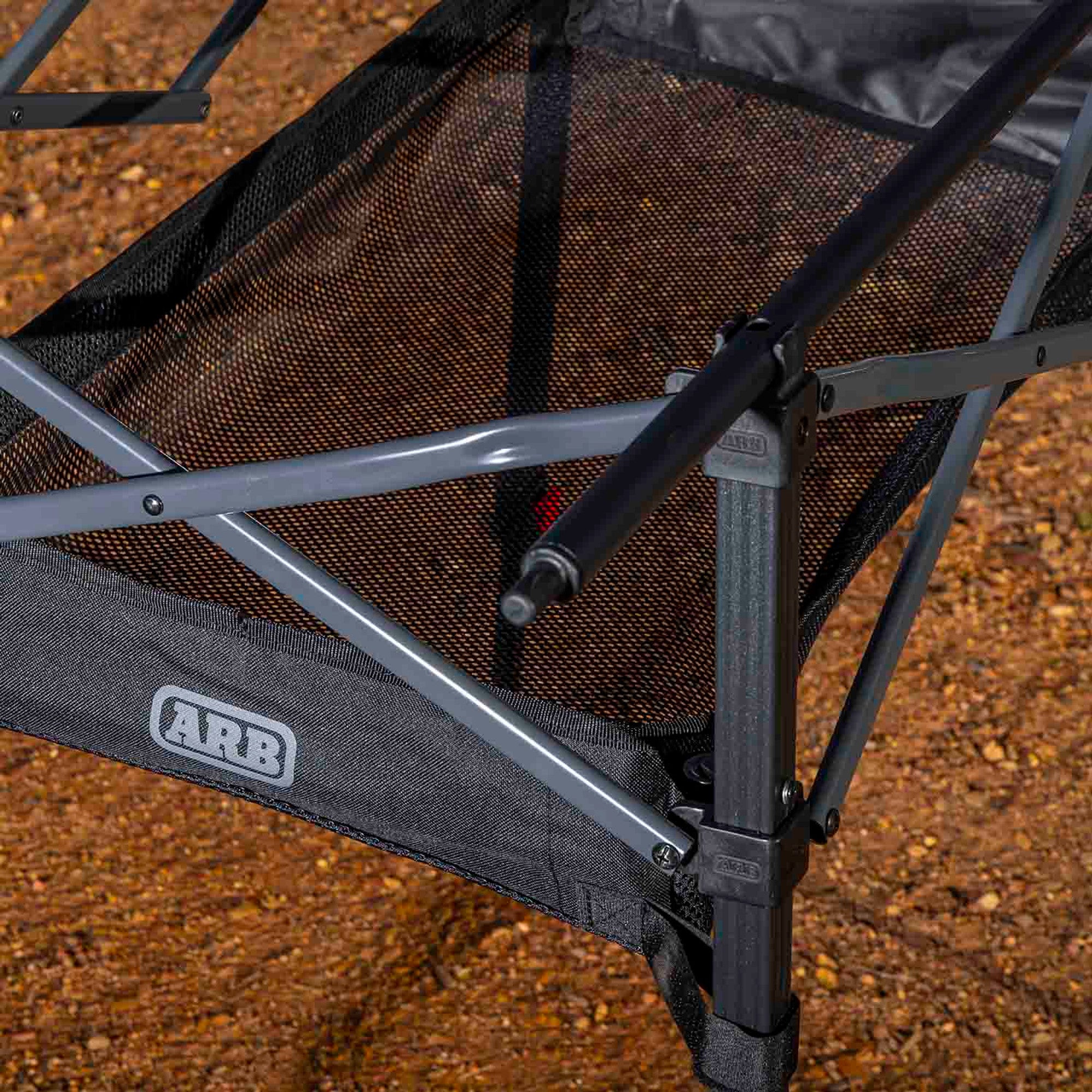 ARB Pinnacle Aluminum Camping Table - Lightweight & Durable Portable Outdoor Table for Camping, Picnics, and Tailgating - Black