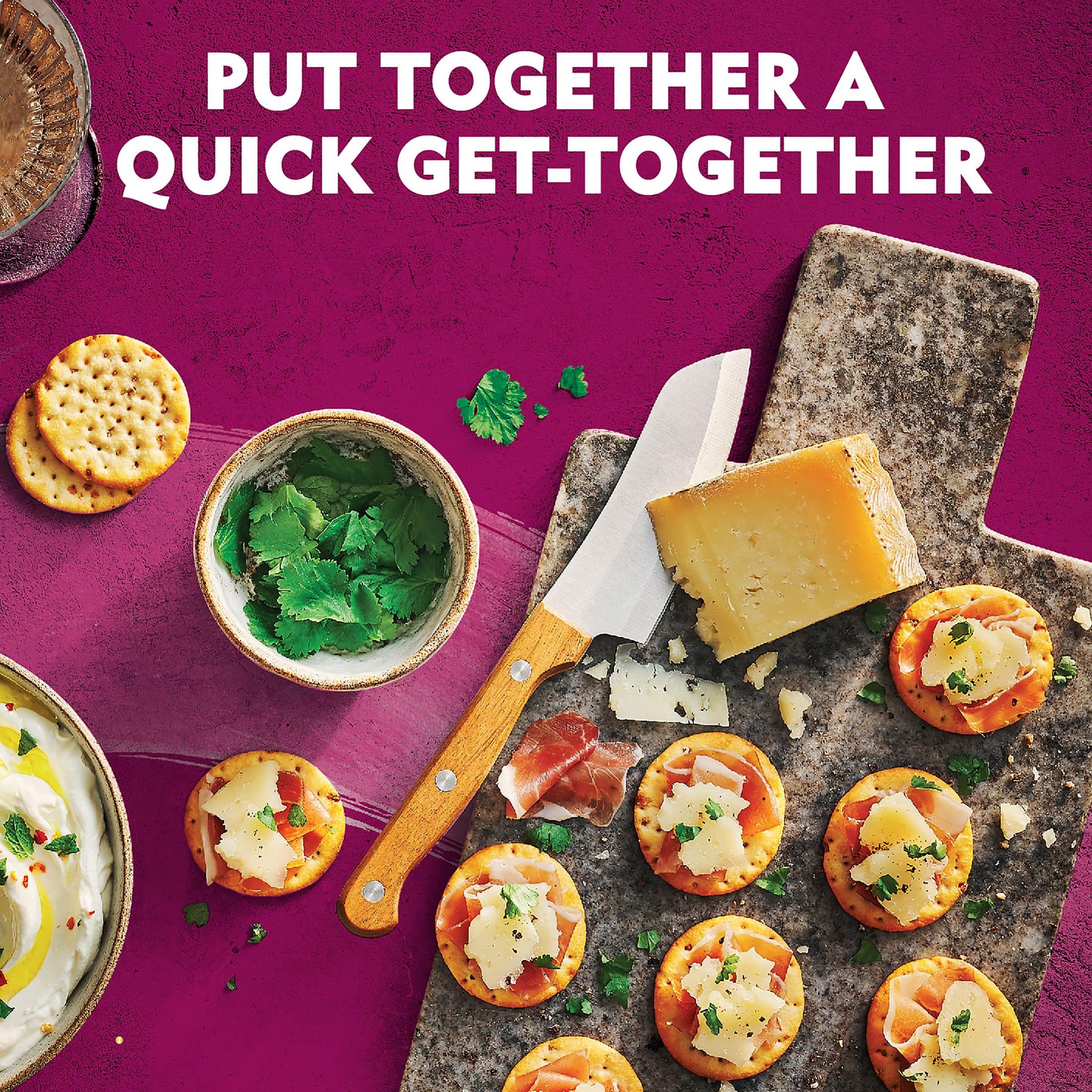Toasted Crackers - Savory Onion Flavor (6 Pack) | Party Snacks, Lunch Box Treats & Office Breaktime Bites | Perfect for Gatherings, School Lunches & Work Snacking