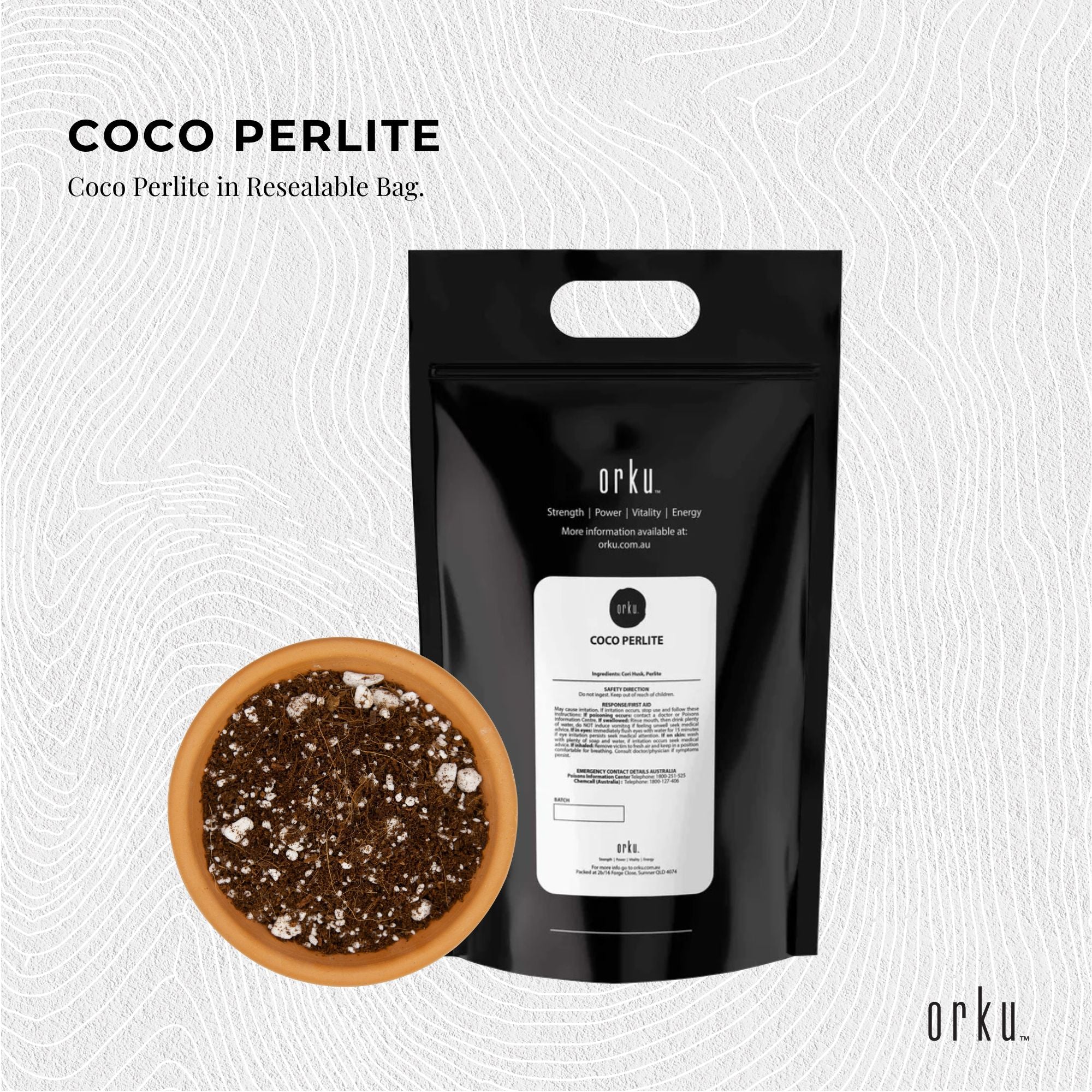 10L Premium Coco Coir Perlite Mix - 70% Coconut Husk & 30% Perlite for Hydroponic Plants | Ideal for Indoor Gardening, Seed Starting & Container Planting